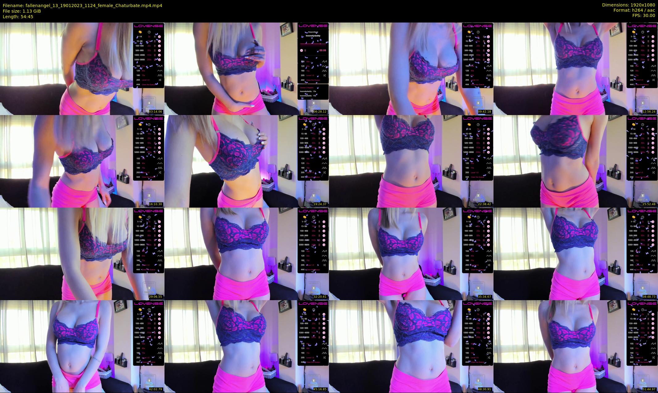 fallenangel_13 — 55 minute Chaturbate female cam show recording, 1080p, Jan 19, 2023