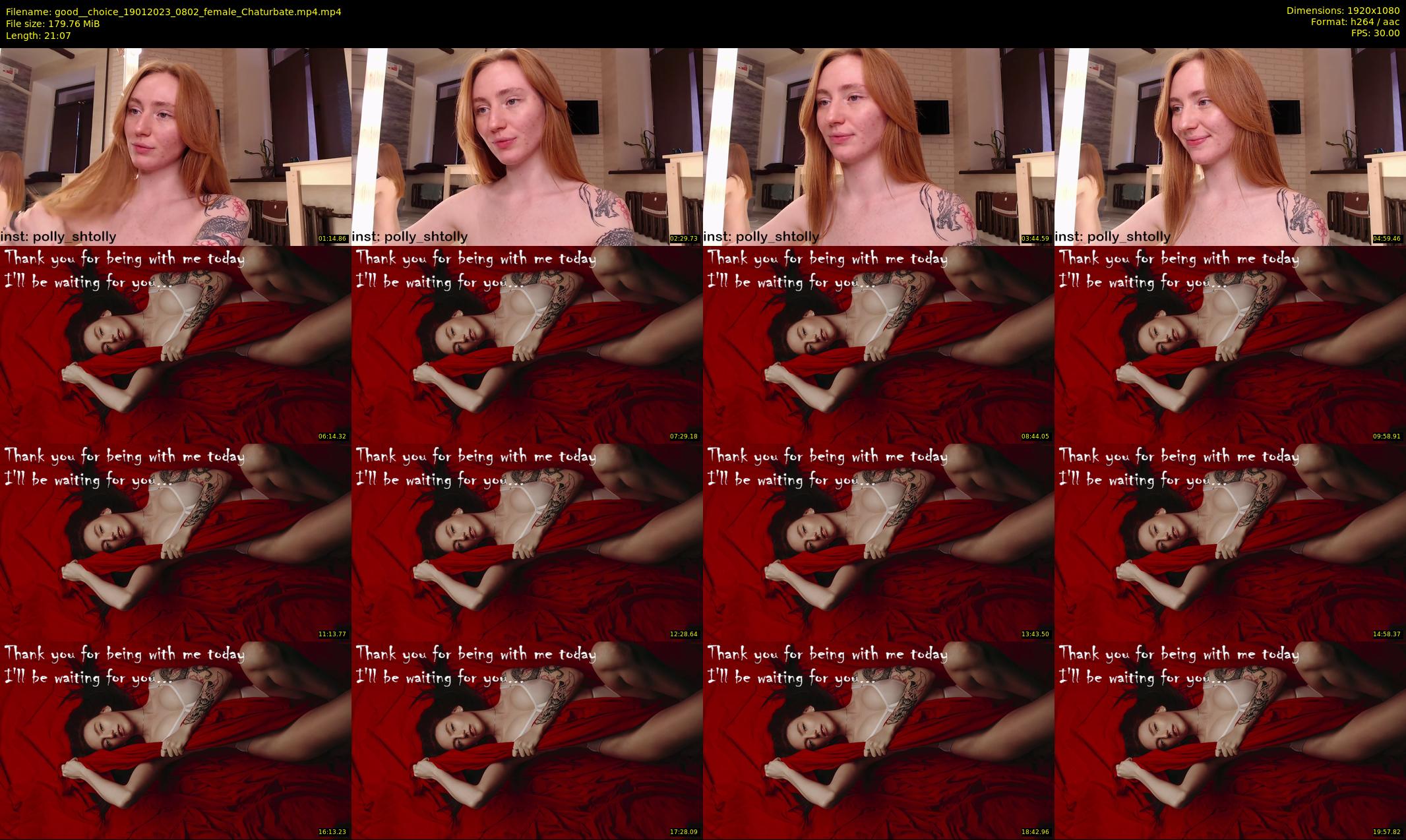 good__choice — 22 minute Chaturbate female cam show recording, 1080p, Jan 19, 2023