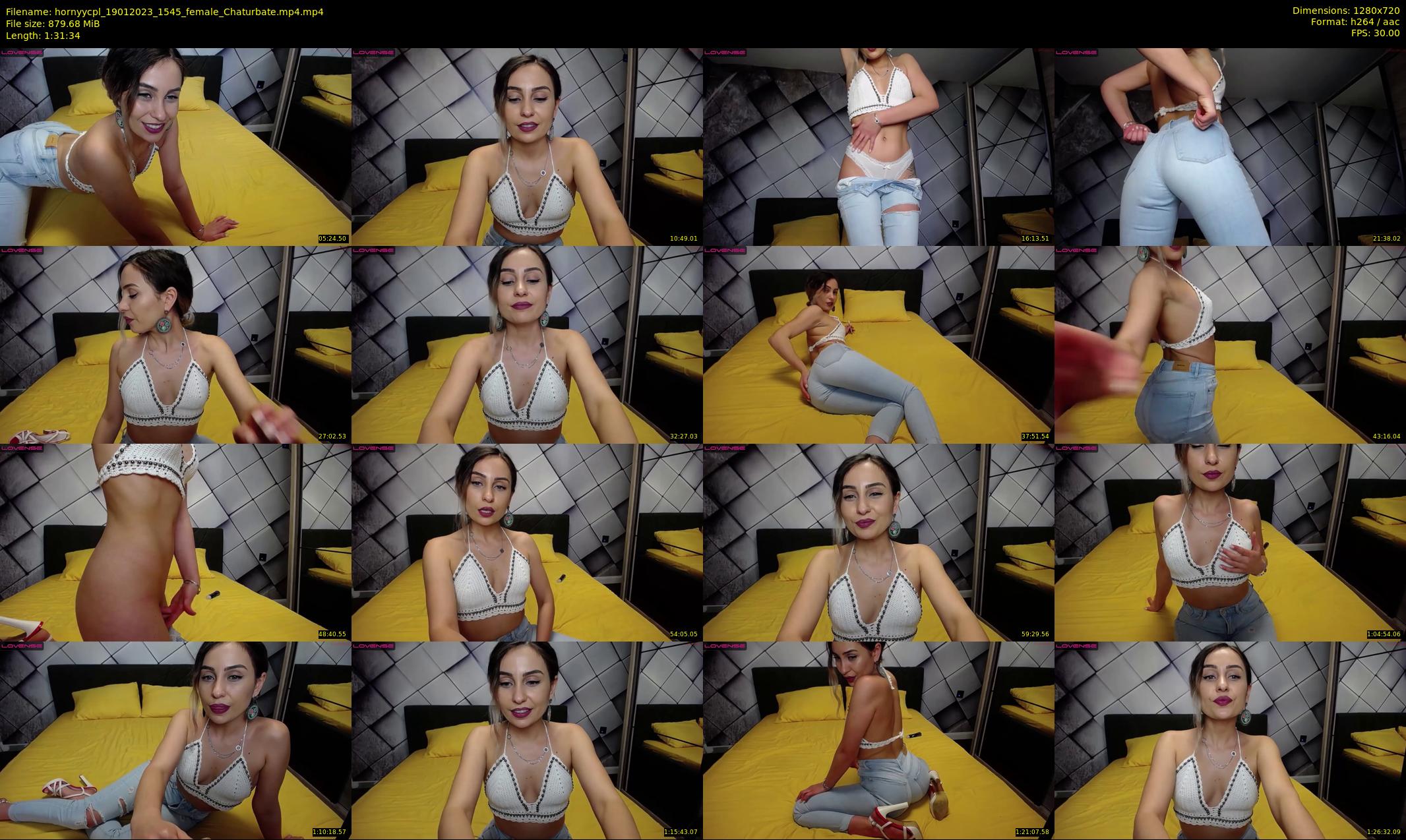 hornyycpl — 92 minute Chaturbate couple cam show recording, 720p, Jan 19, 2023