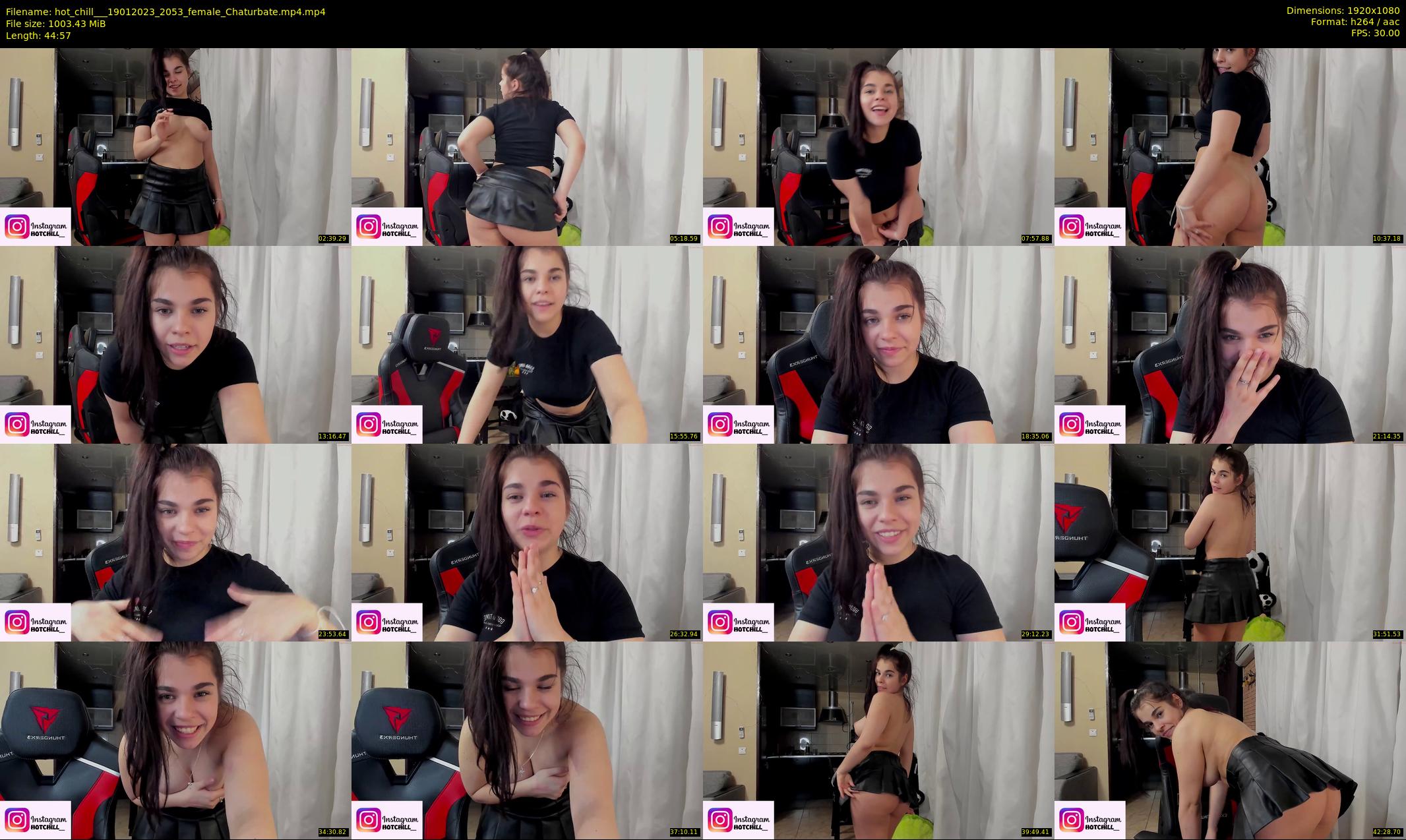 hot_chill__ — 45 minute Chaturbate female cam show recording, 1080p, Jan 19, 2023