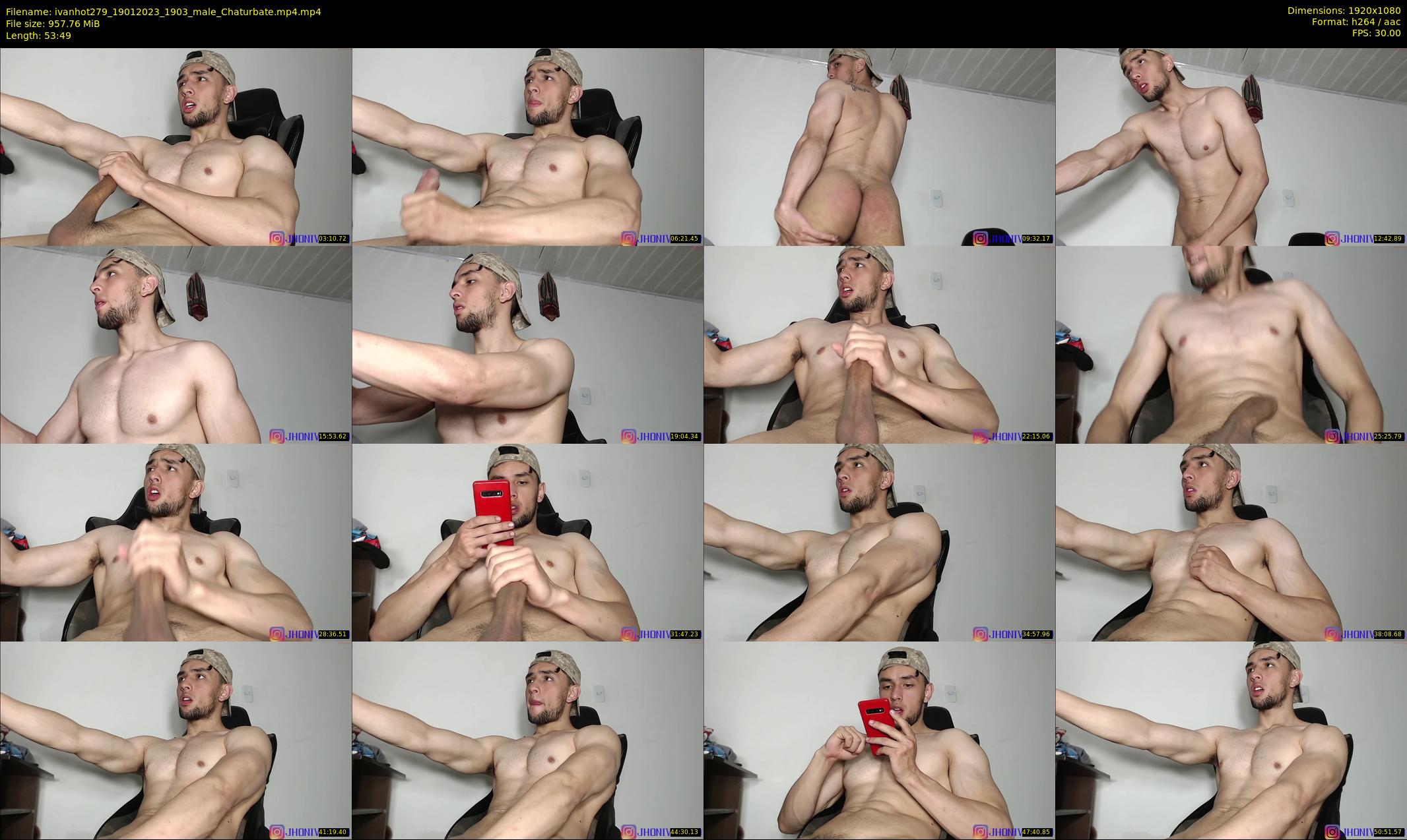 ivanhot279 — 54 minute Chaturbate male cam show recording, 1080p, Jan 19, 2023
