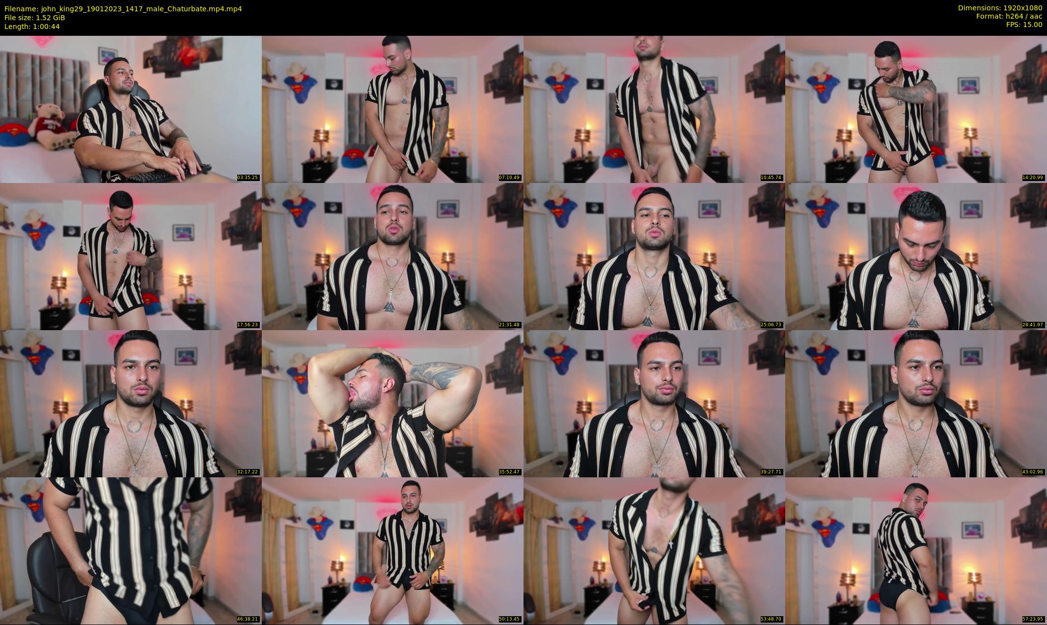 john_king29 — 61 minute Chaturbate male cam show recording, 1080p, Jan 19, 2023