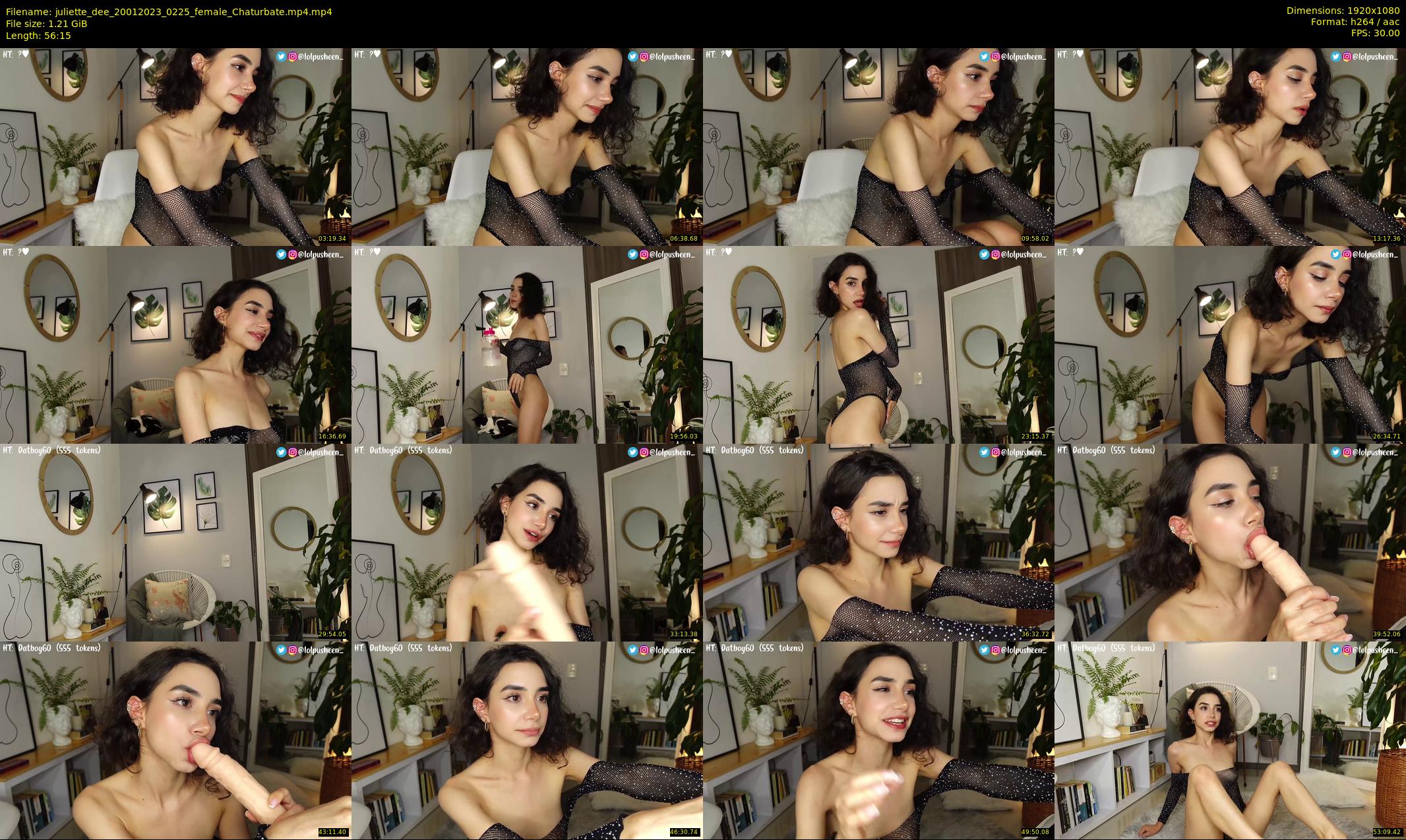juliette_dee — 57 minute Chaturbate female cam show recording, 1080p, Jan 20, 2023