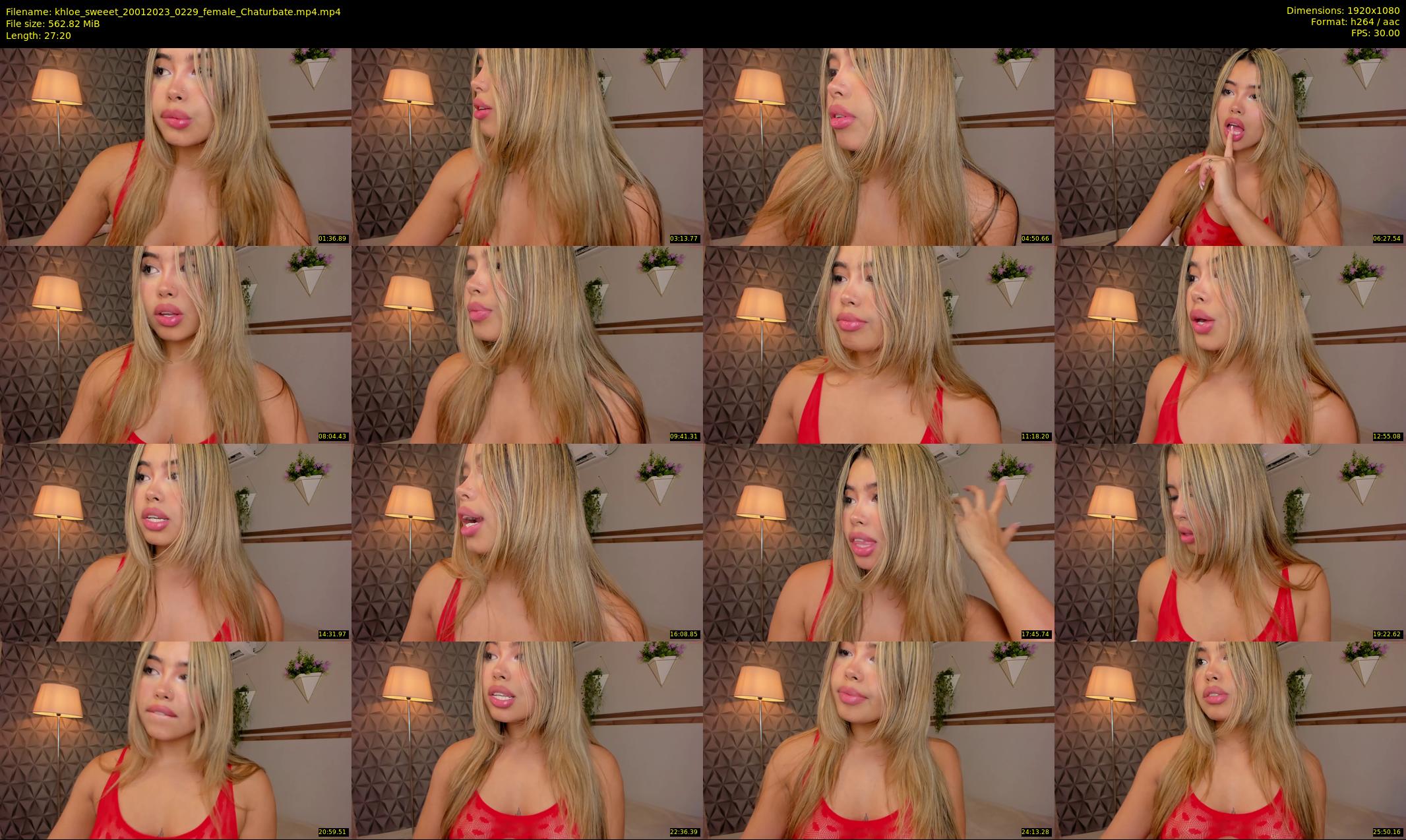 khloe_sweeet — 28 minute Chaturbate female cam show recording, 1080p, Jan 20, 2023