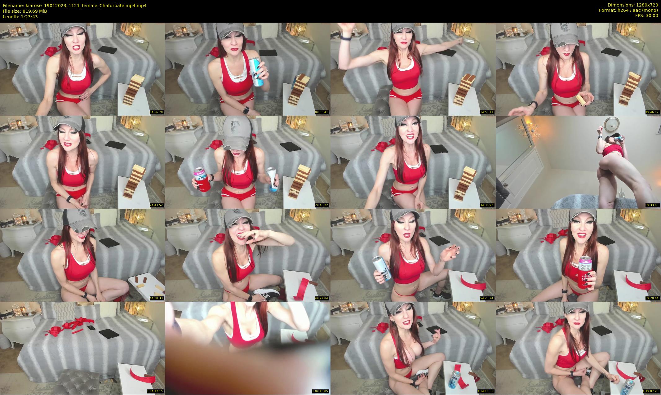 kiarose — 84 minute Chaturbate female cam show recording, 720p, Jan 19, 2023