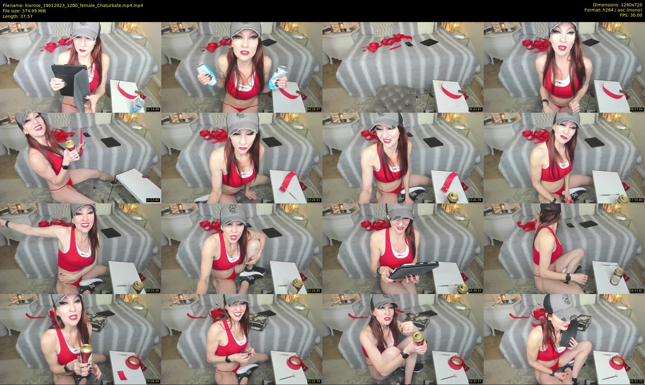 kiarose — 38 minute Chaturbate female cam show recording, 720p, Jan 19, 2023