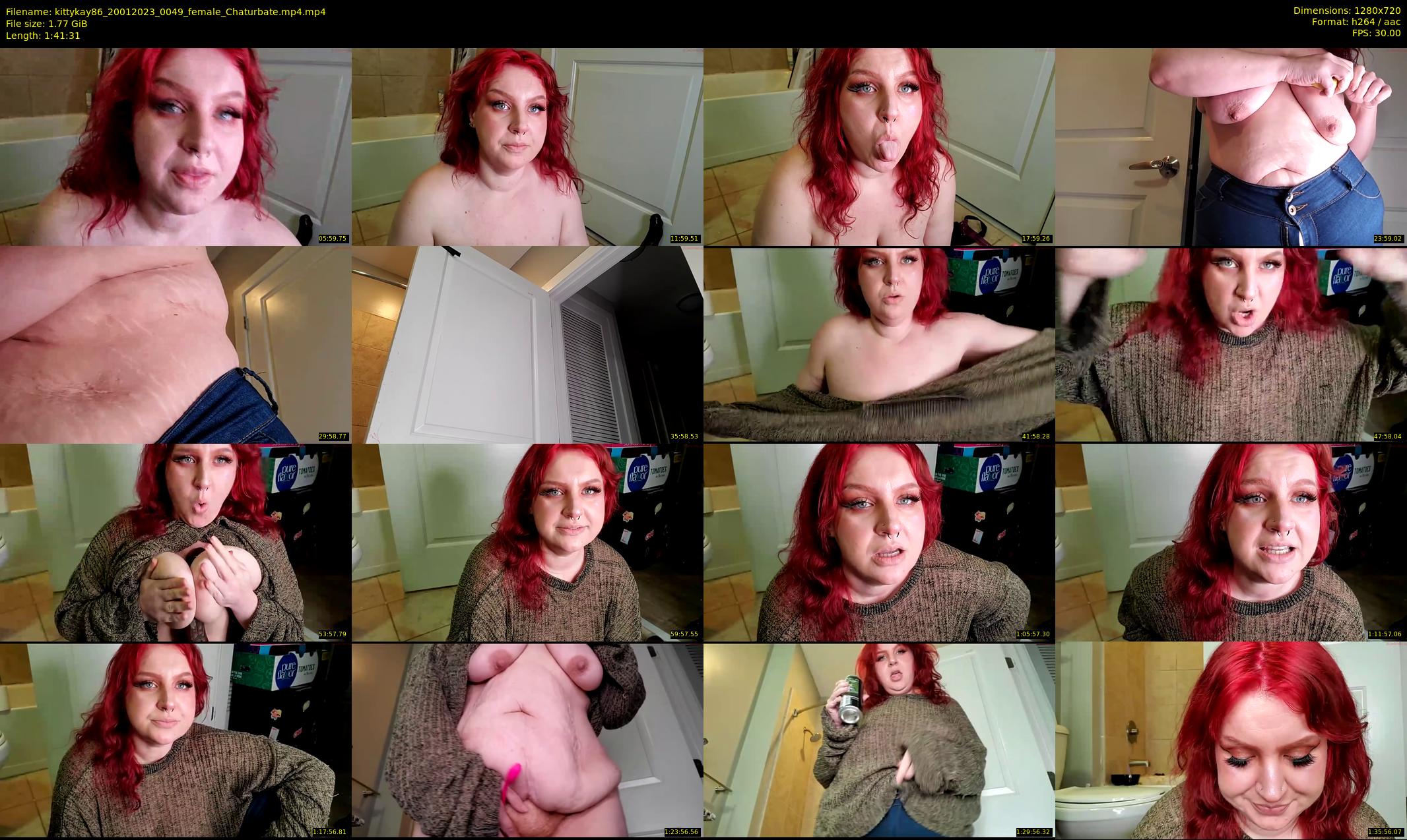 kittykay86 — 102 minute Chaturbate female cam show recording, 720p, Jan 20, 2023