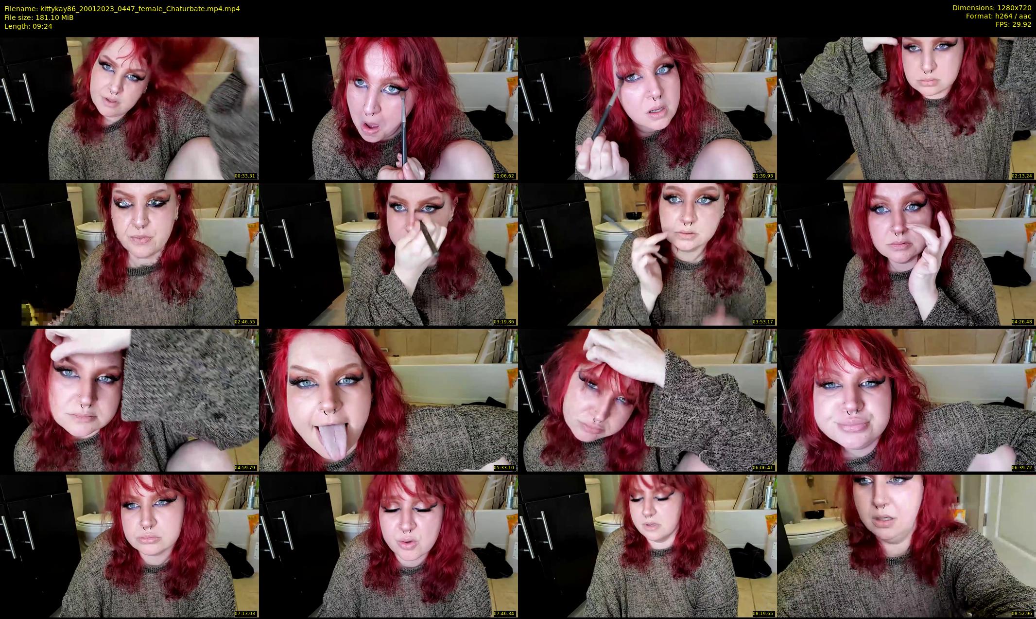 kittykay86 — 10 minute Chaturbate female cam show recording, 720p, Jan 20, 2023