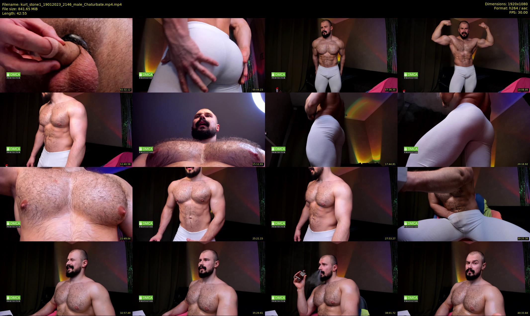 kurt_stone1 — 43 minute Chaturbate male cam show recording, 1080p, Jan 19, 2023