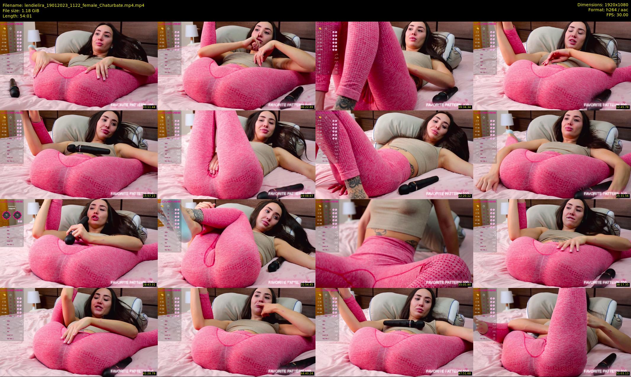 lendielira — 55 minute Chaturbate female cam show recording, 1080p, Jan 19, 2023