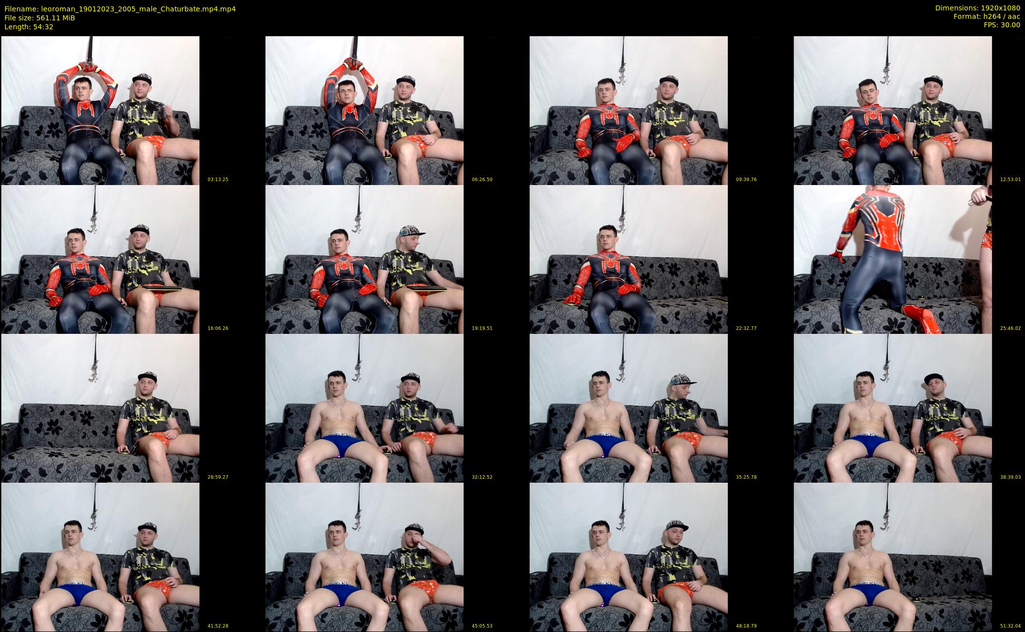 leoroman — 55 minute Chaturbate male cam show recording, 1080p, Jan 19, 2023