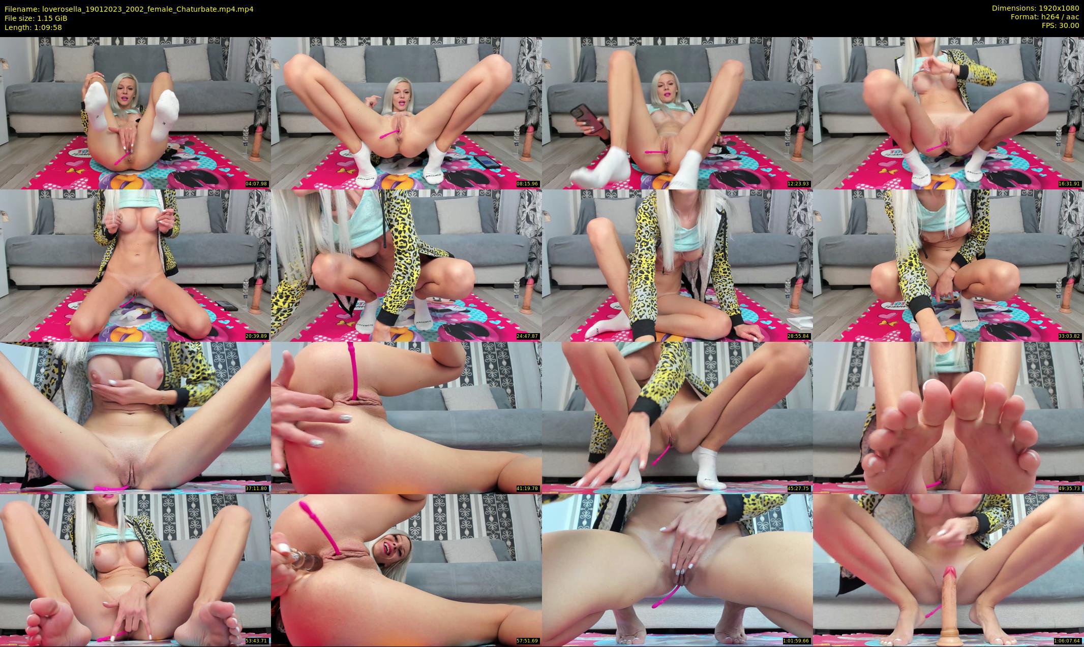 loverosella — 70 minute Chaturbate female cam show recording, 1080p, Jan 19, 2023