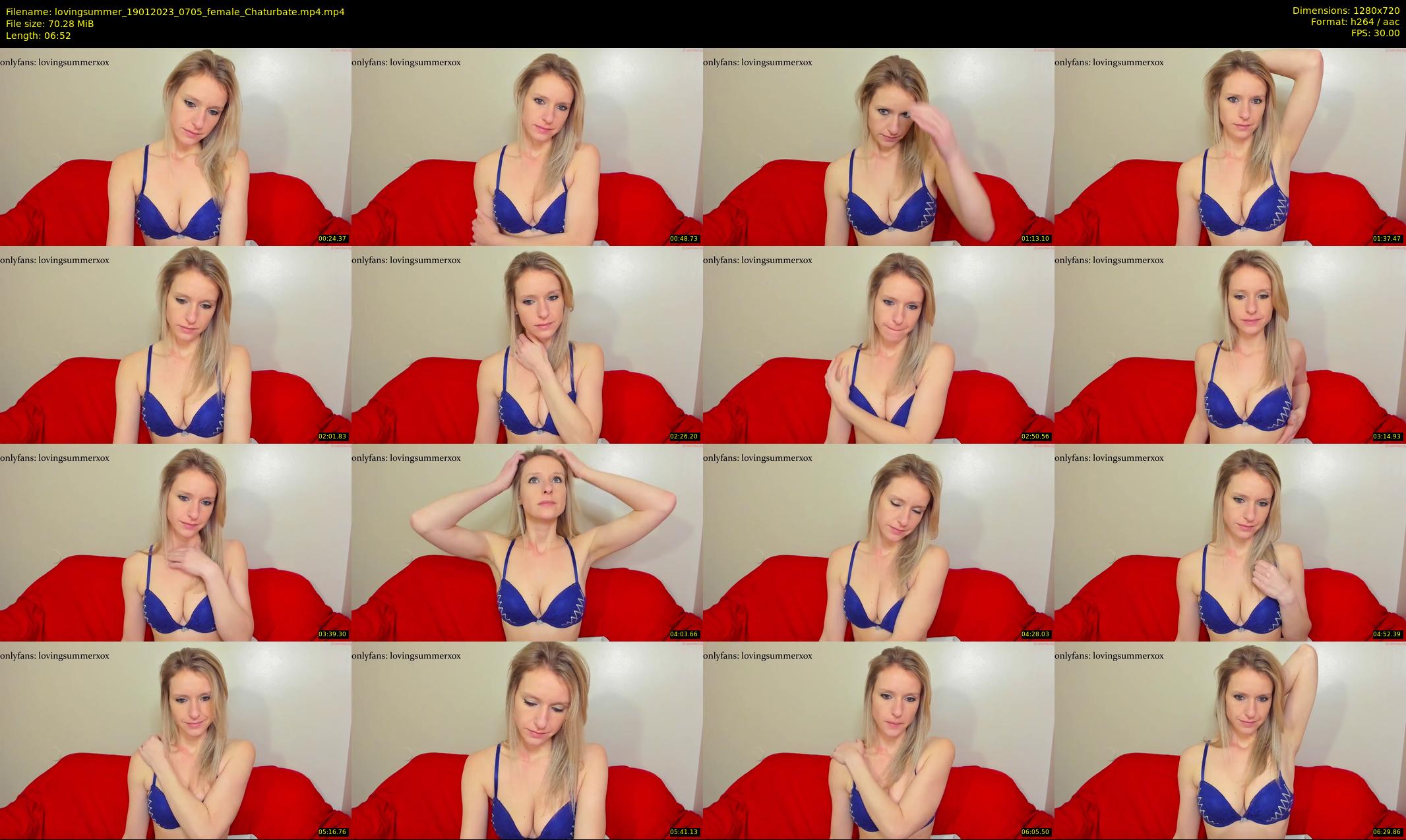 lovingsummer — 7 minute Chaturbate female cam show recording, 720p, Jan 19, 2023