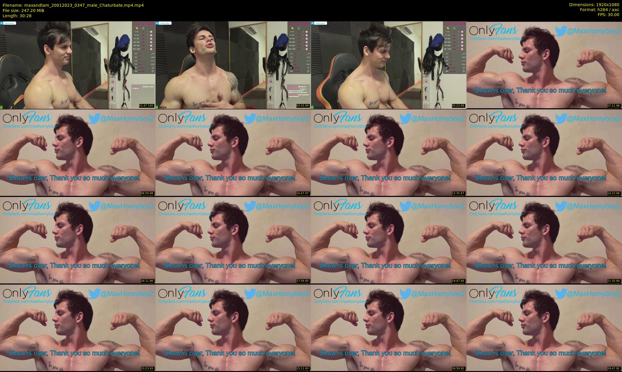 maxandtam — 31 minute Chaturbate couple cam show recording, 1080p, Jan 20, 2023