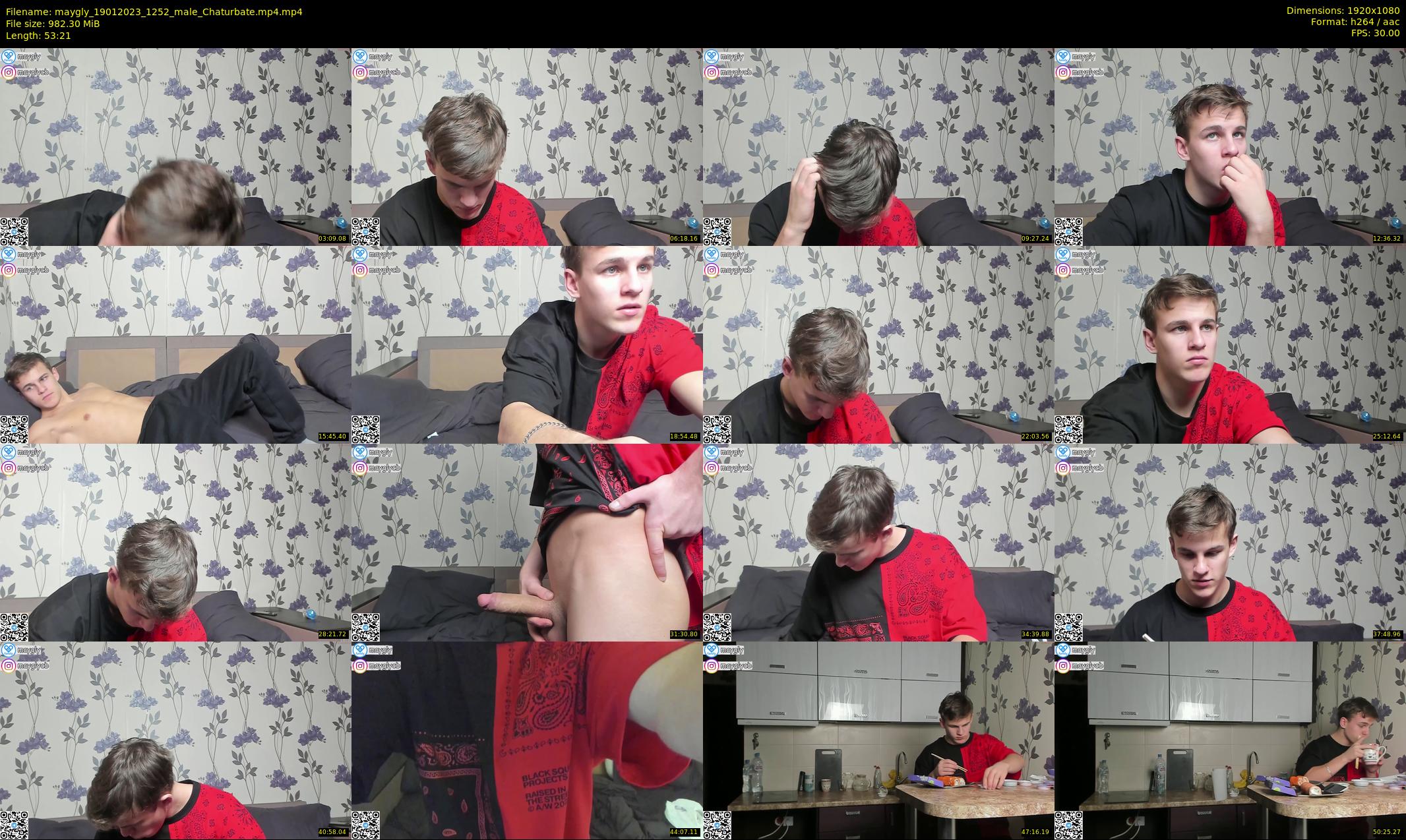 maygly — 54 minute Chaturbate male cam show recording, 1080p, Jan 19, 2023