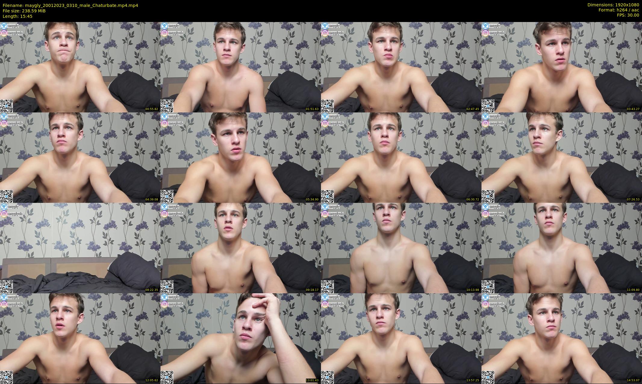 maygly — 16 minute Chaturbate male cam show recording, 1080p, Jan 20, 2023