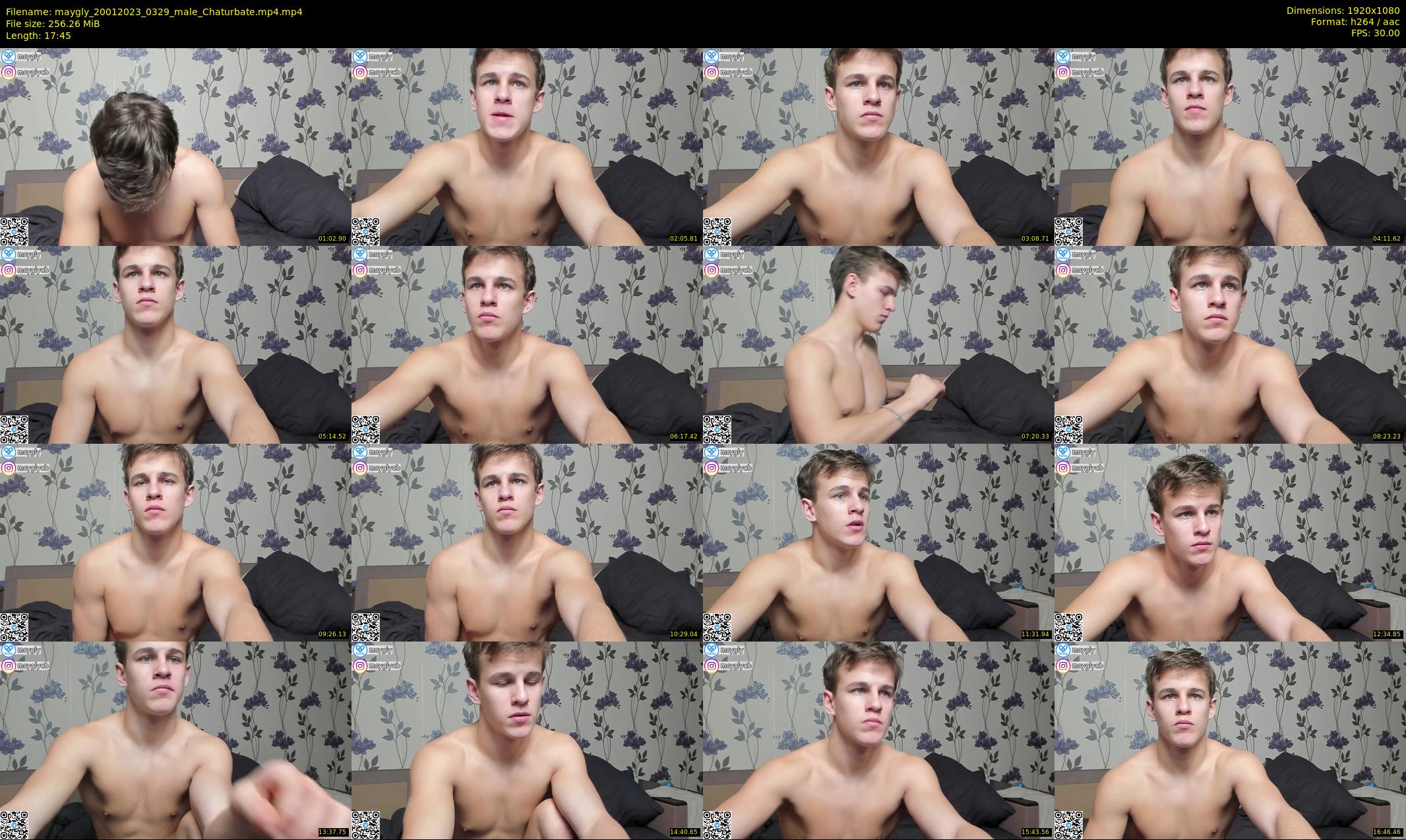 maygly — 18 minute Chaturbate male cam show recording, 1080p, Jan 20, 2023