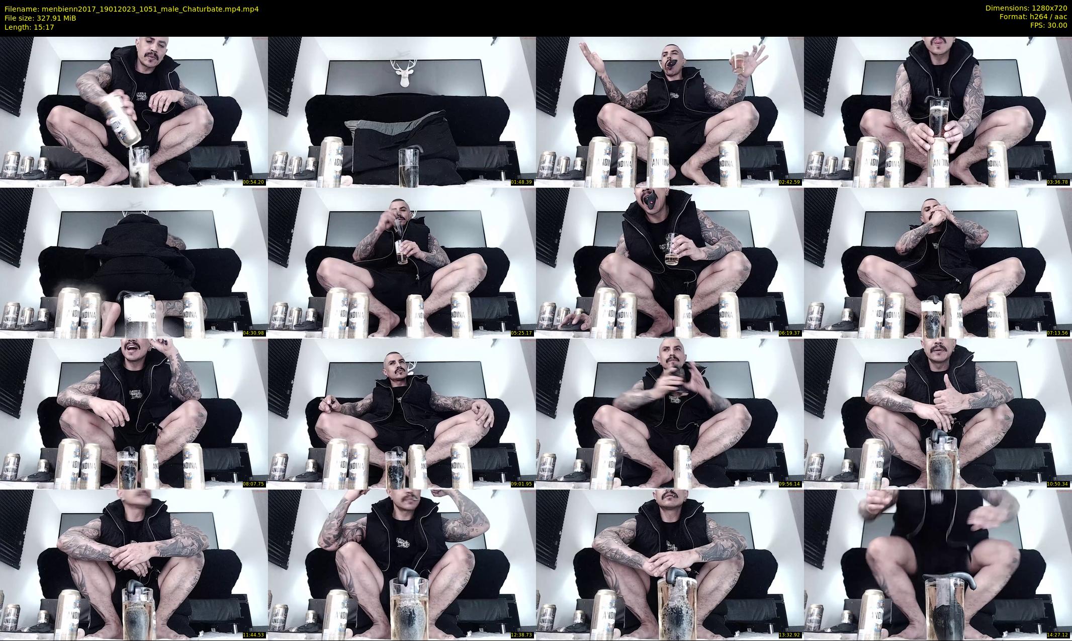 menbienn2017 — 16 minute Chaturbate male cam show recording, 720p, Jan 19, 2023