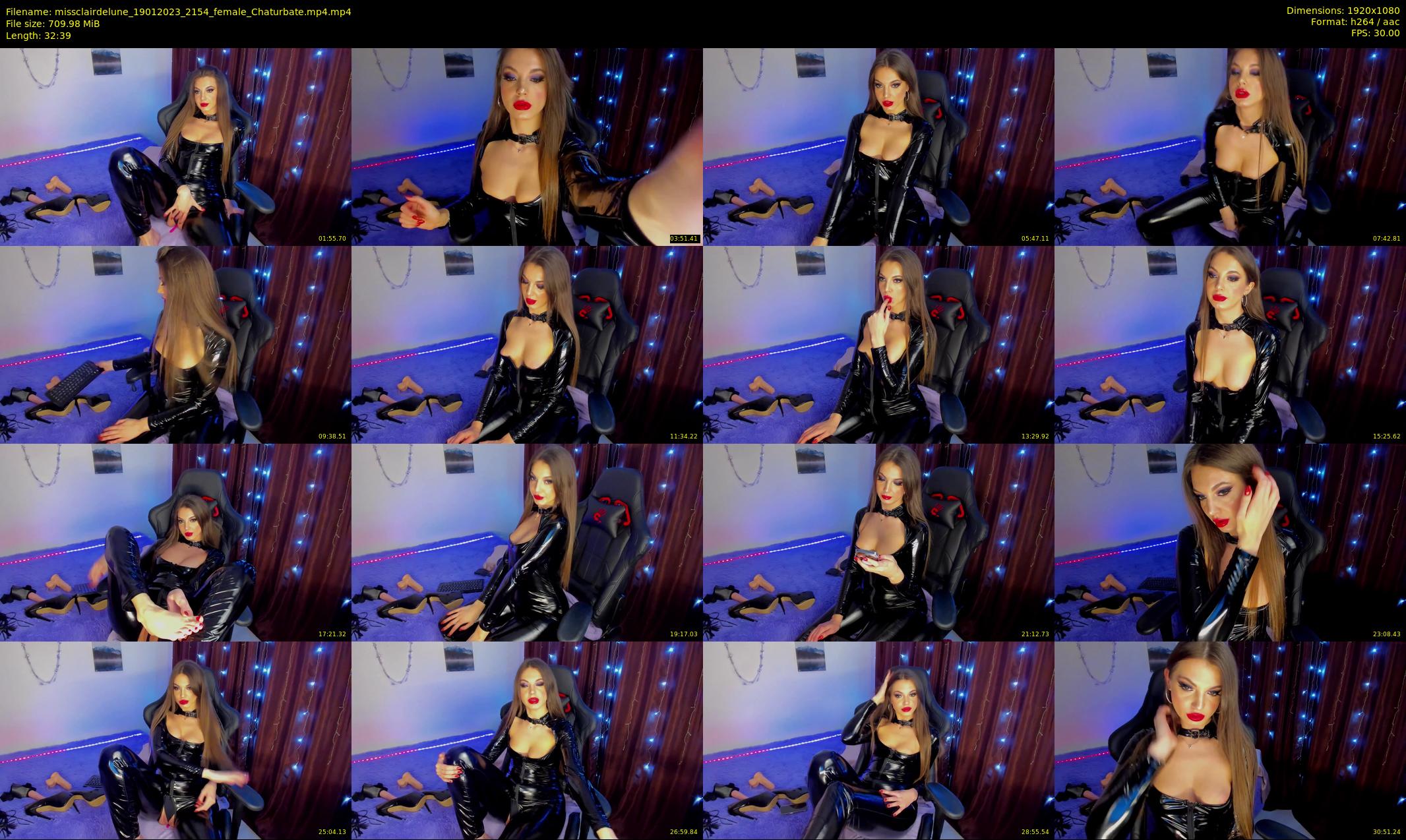 missclairdelune — 33 minute Chaturbate female cam show recording, 1080p, Jan 19, 2023