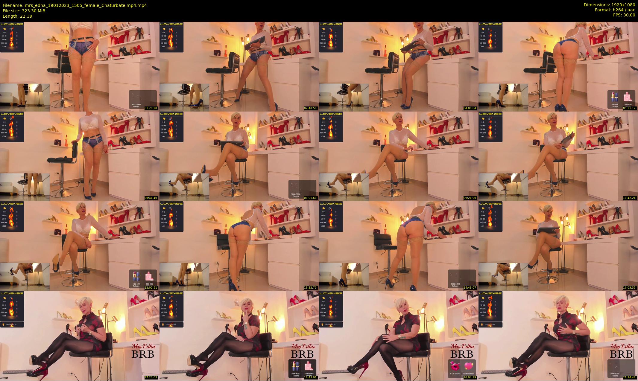 mrs_edha — 23 minute Chaturbate female cam show recording, 1080p, Jan 19, 2023