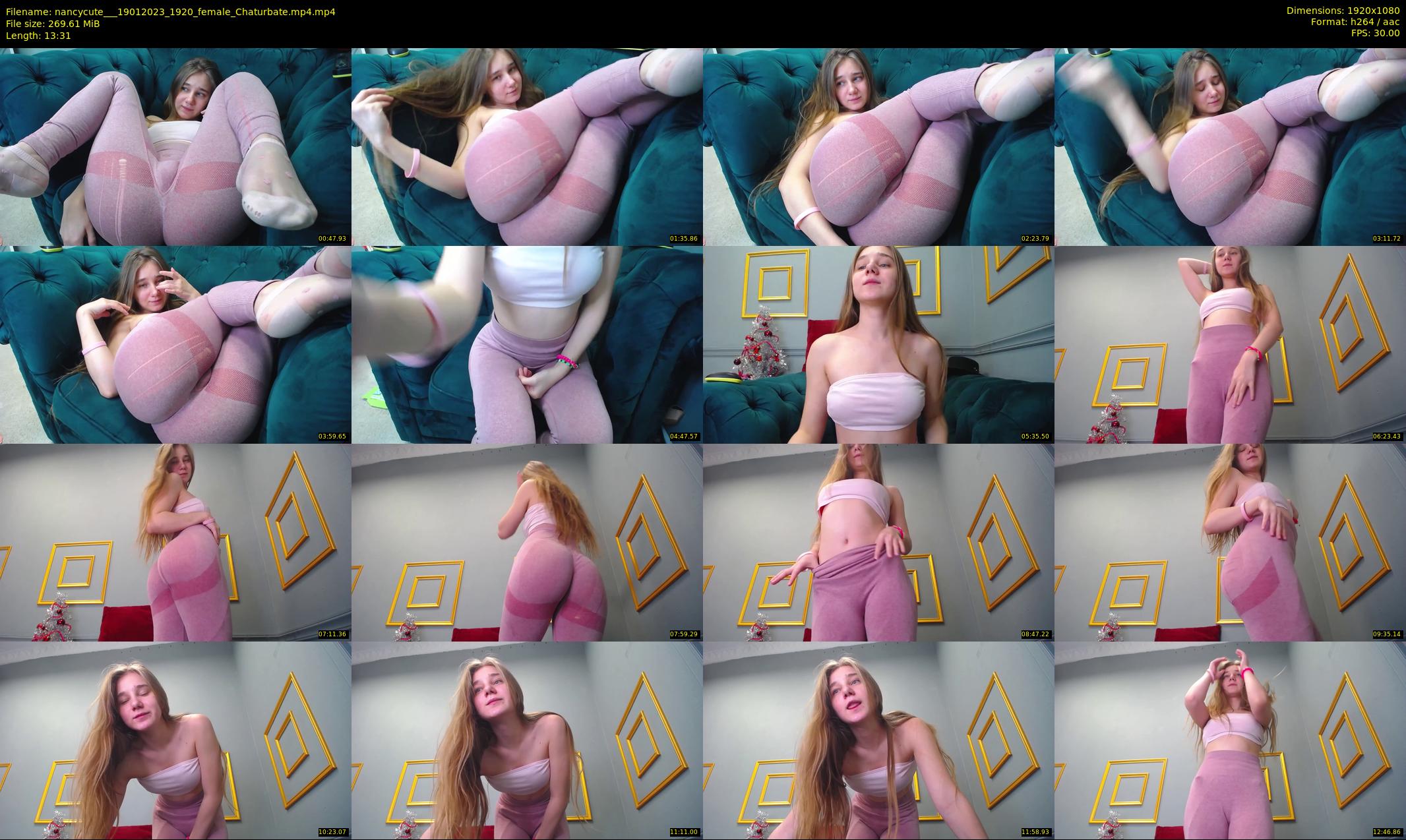 nancycute__ — 14 minute Chaturbate female cam show recording, 1080p, Jan 19, 2023