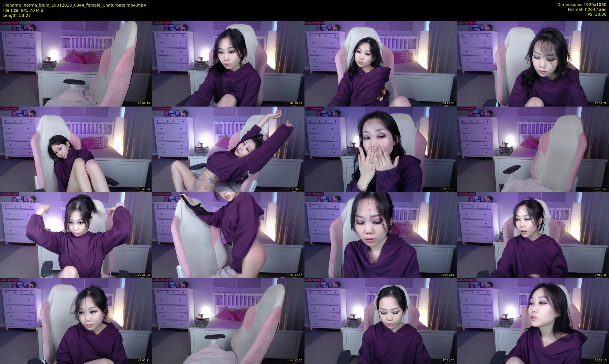 norma_blum — 54 minute Chaturbate female cam show recording, 1080p, Jan 19, 2023