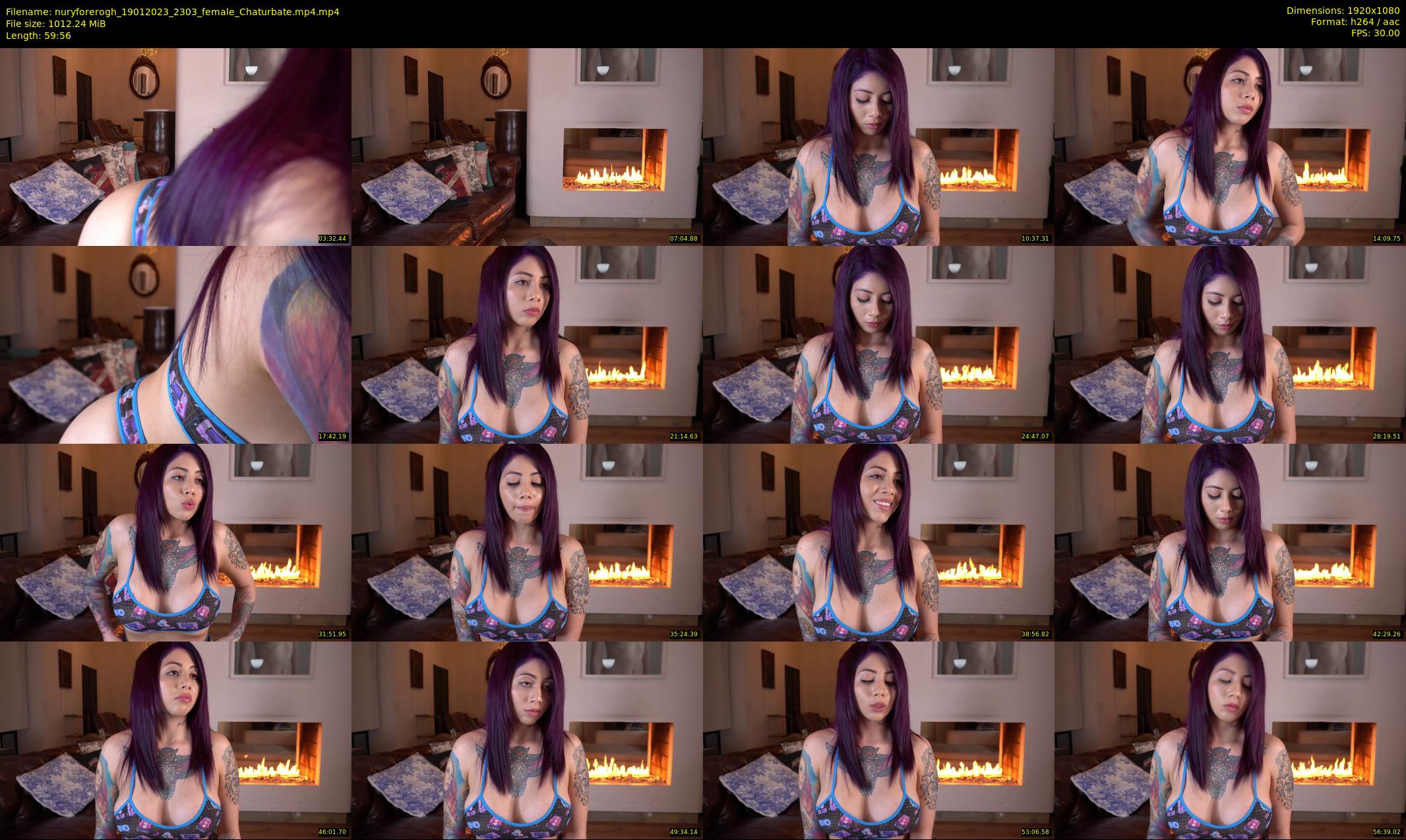 nuryforerogh — 60 minute Chaturbate female cam show recording, 1080p, Jan 19, 2023
