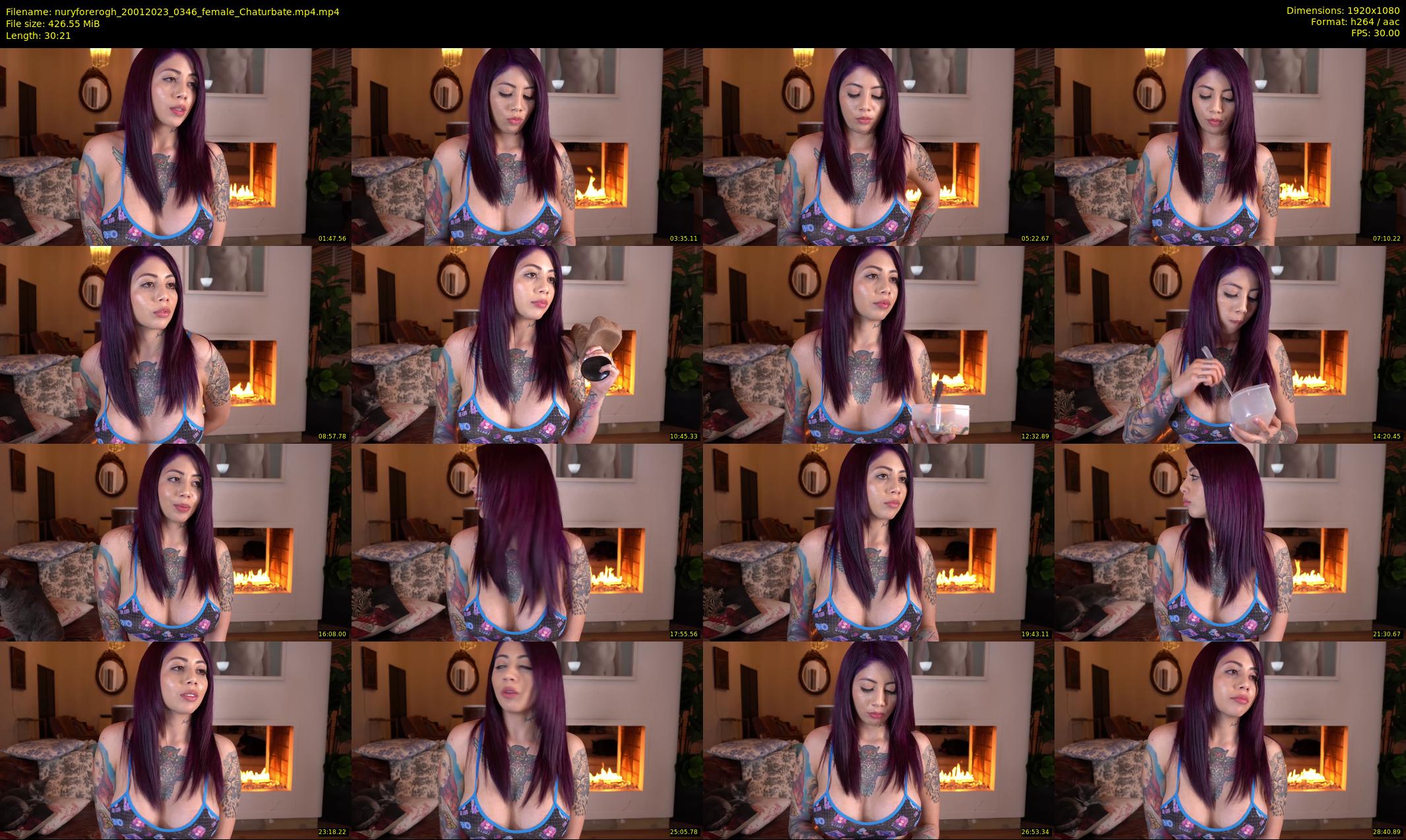 nuryforerogh — 31 minute Chaturbate female cam show recording, 1080p, Jan 20, 2023