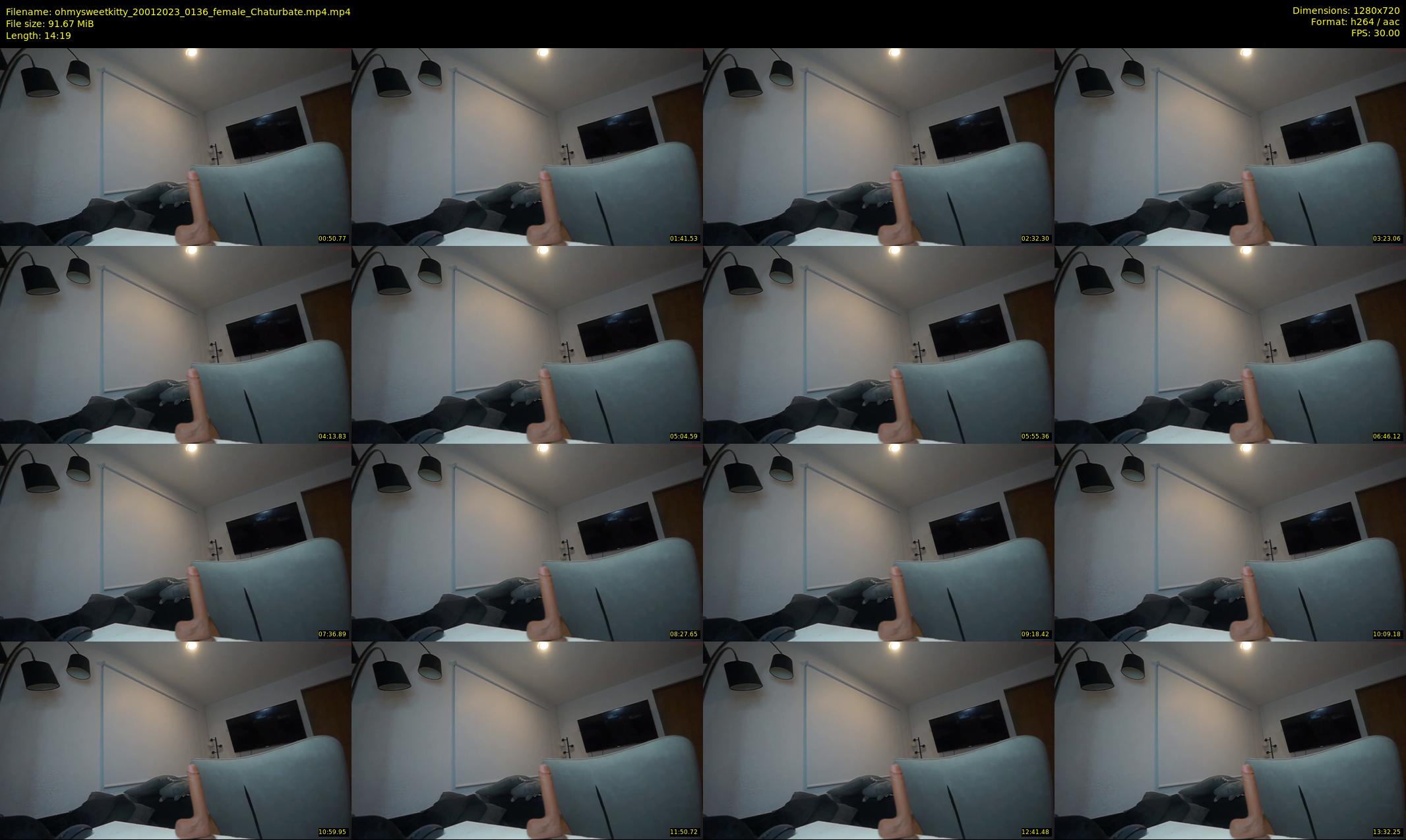 ohmysweetkitty — 15 minute Chaturbate female cam show recording, 720p, Jan 20, 2023