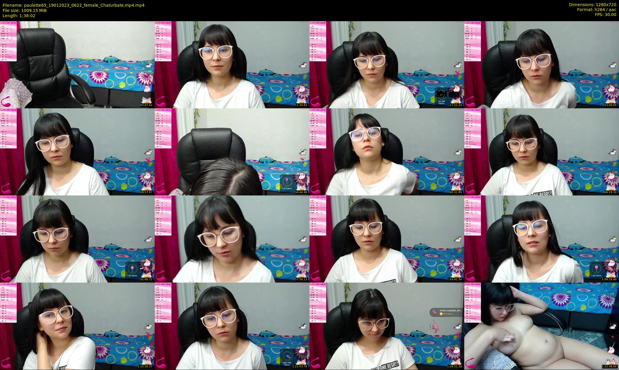 paulette65 — 99 minute Chaturbate female cam show recording, 720p, Jan 19, 2023