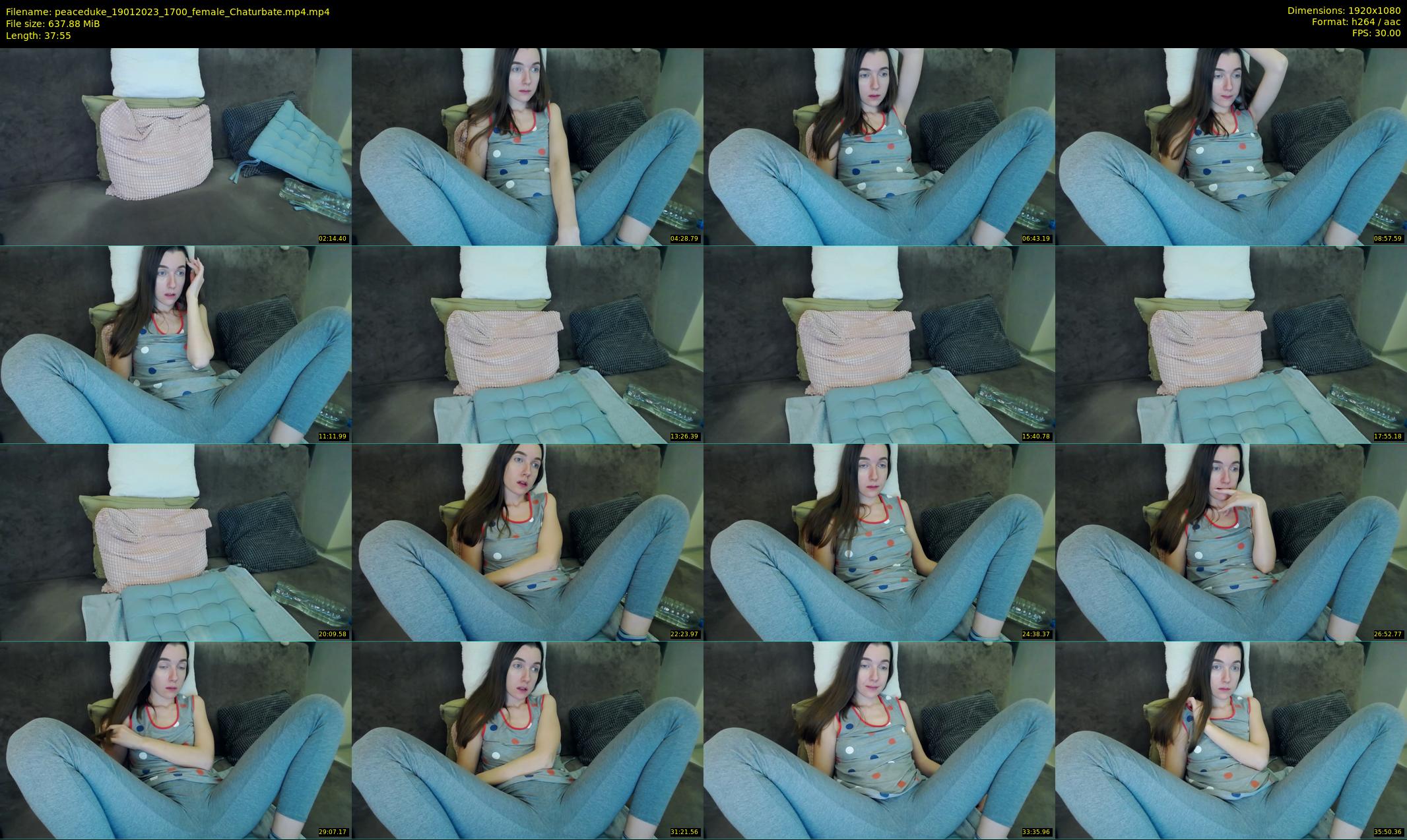 peaceduke — 38 minute Chaturbate female cam show recording, 1080p, Jan 19, 2023