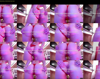 peachyym — 12 minute Chaturbate female cam show recording, 720p, Jan 19, 2023