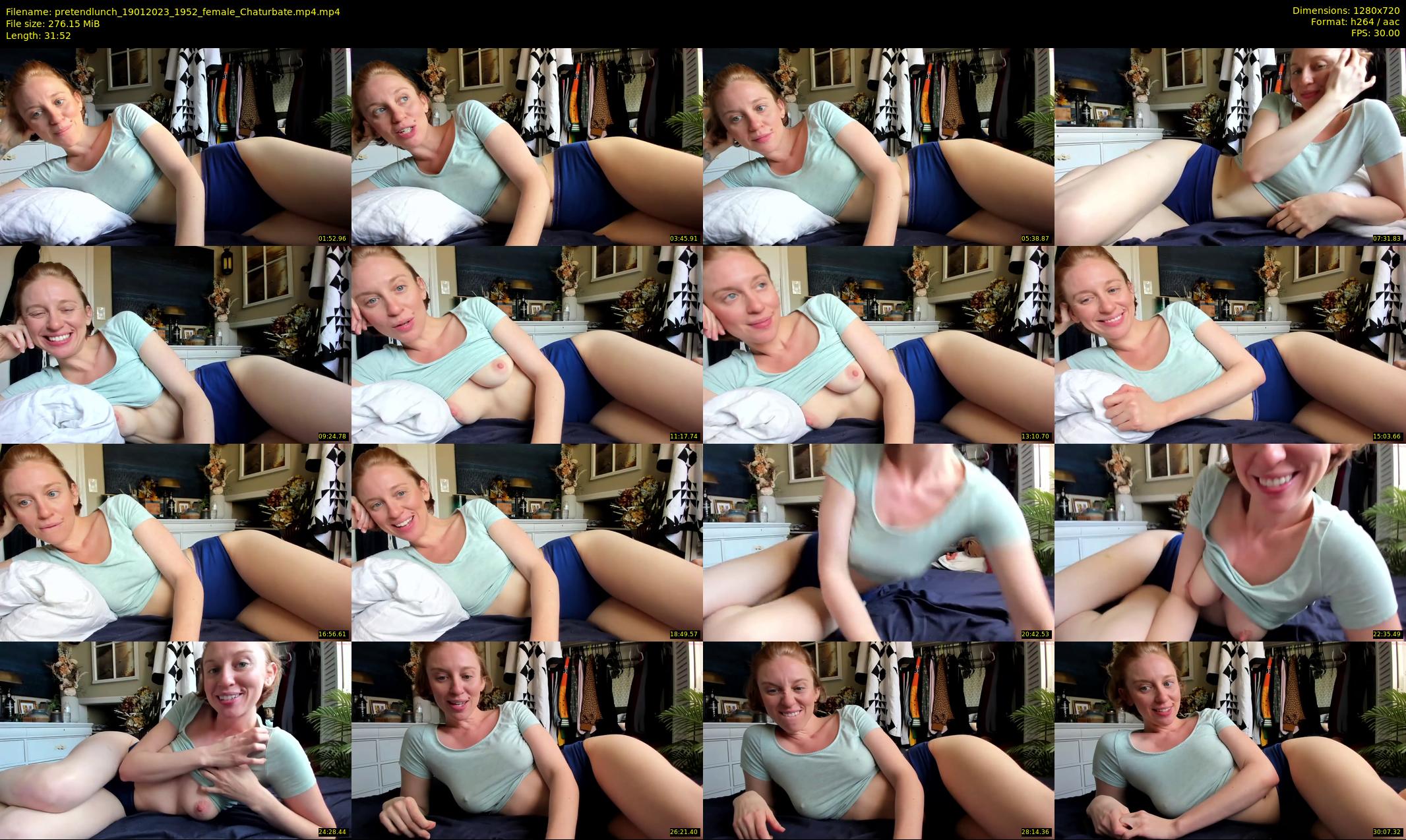 pretendlunch — 32 minute Chaturbate couple cam show recording, 720p, Jan 19, 2023