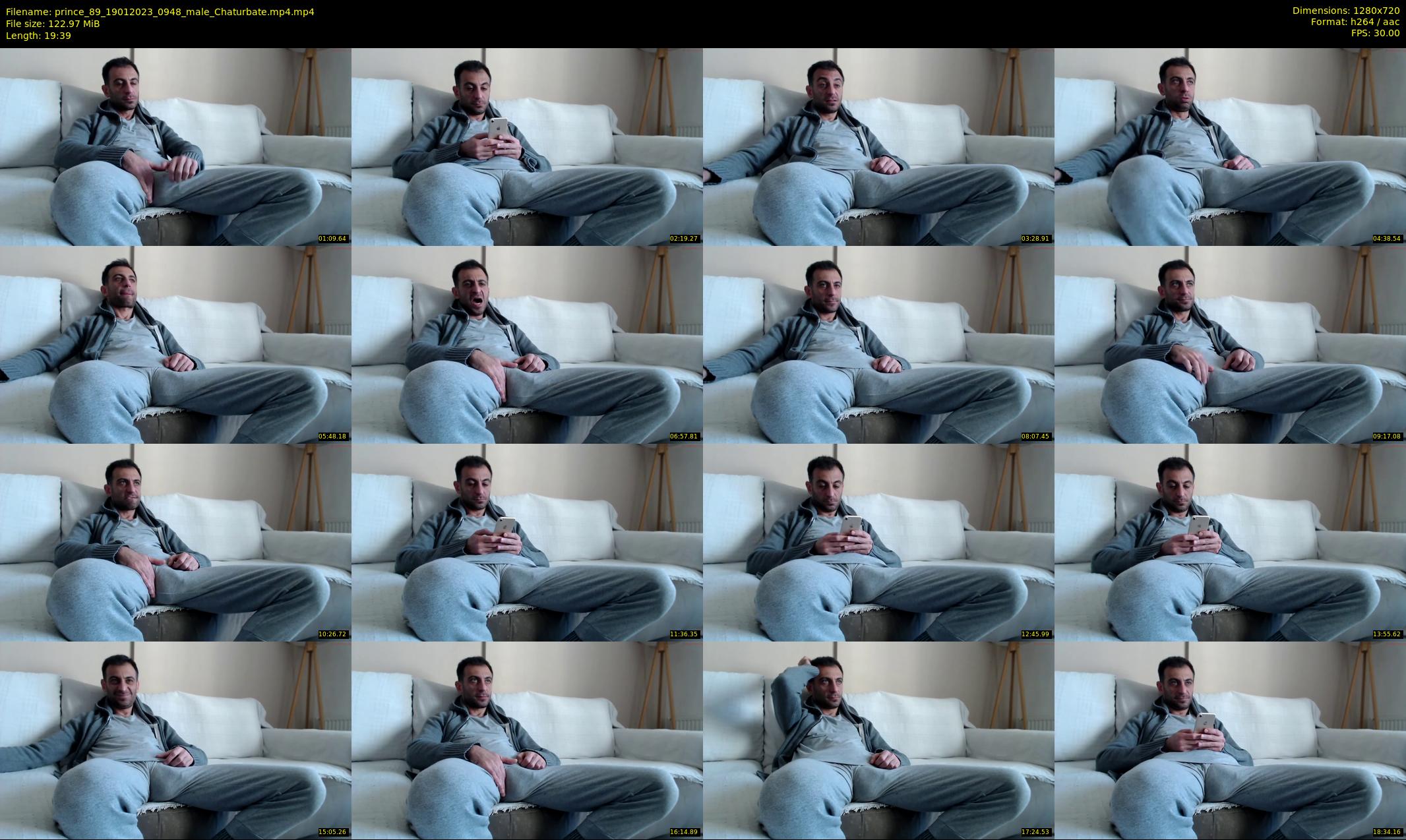 prince_89 — 20 minute Chaturbate male cam show recording, 720p, Jan 19, 2023