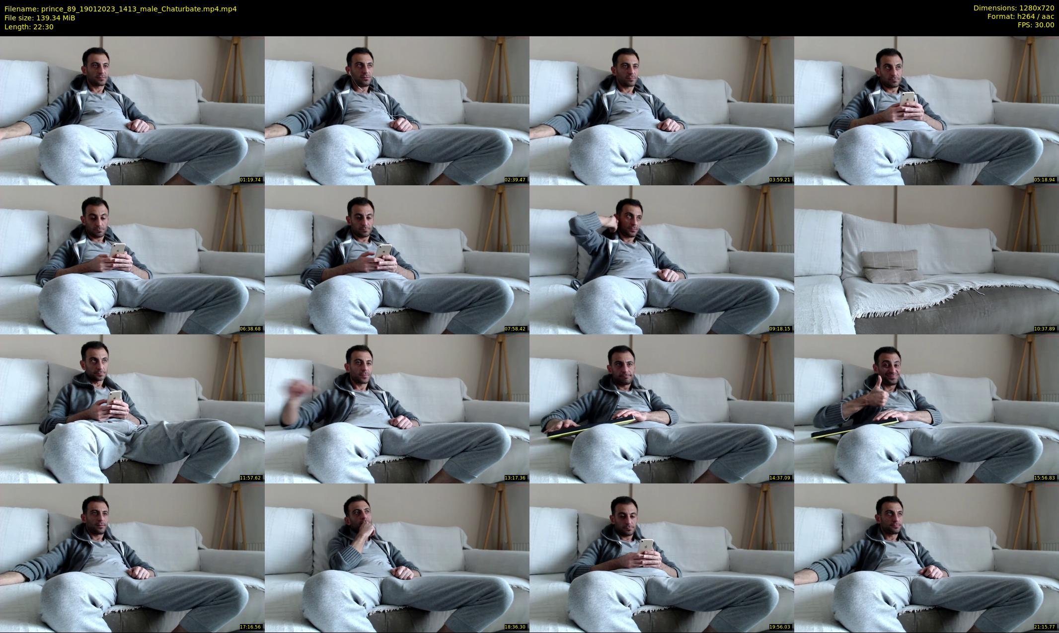 prince_89 — 23 minute Chaturbate male cam show recording, 720p, Jan 19, 2023