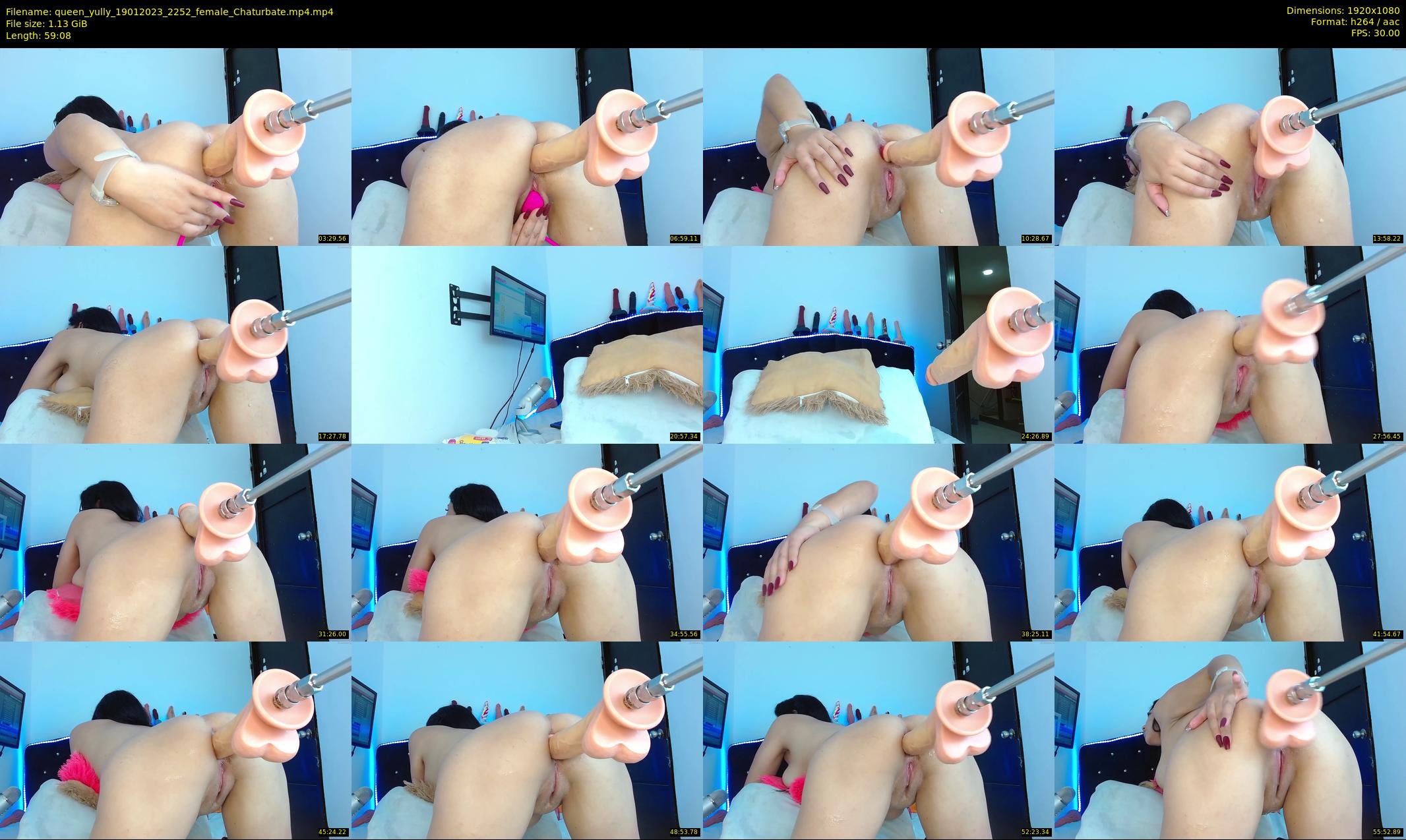 queen_yully — 60 minute Chaturbate female cam show recording, 1080p, Jan 19, 2023