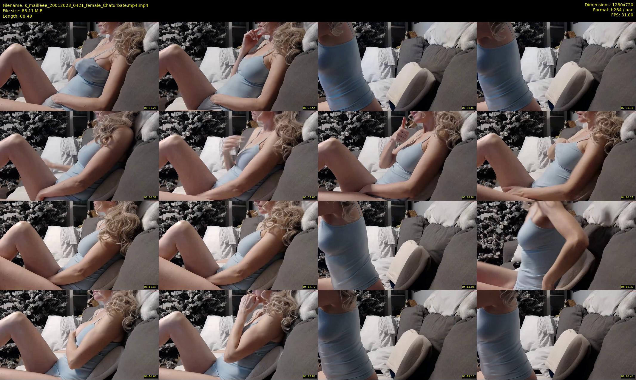 s_mailleee — 9 minute Chaturbate female cam show recording, 720p, Jan 20, 2023