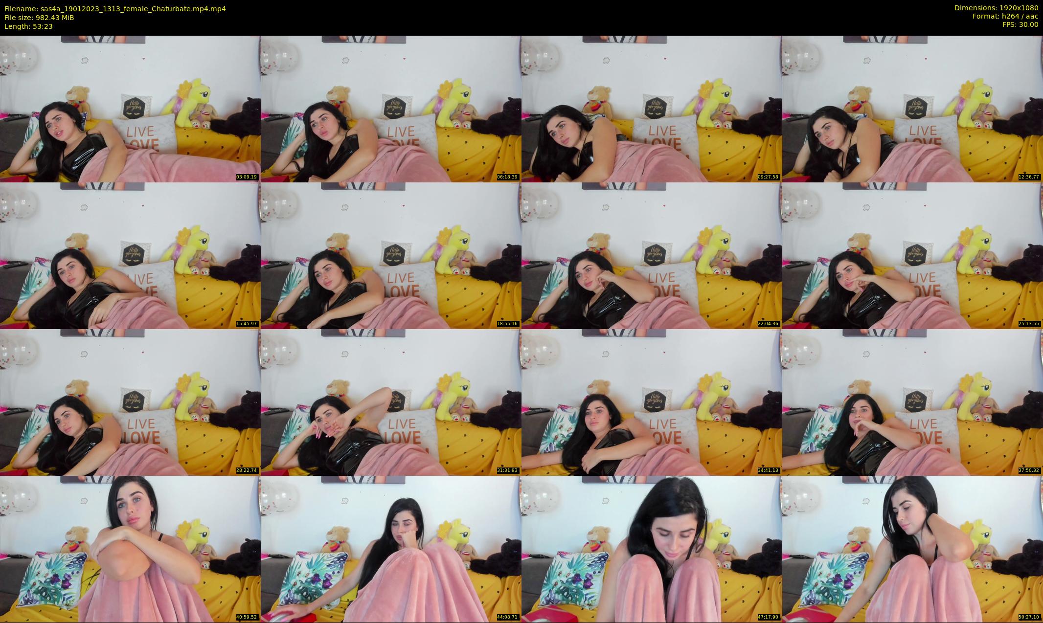 sas4a — 54 minute Chaturbate female cam show recording, 1080p, Jan 19, 2023