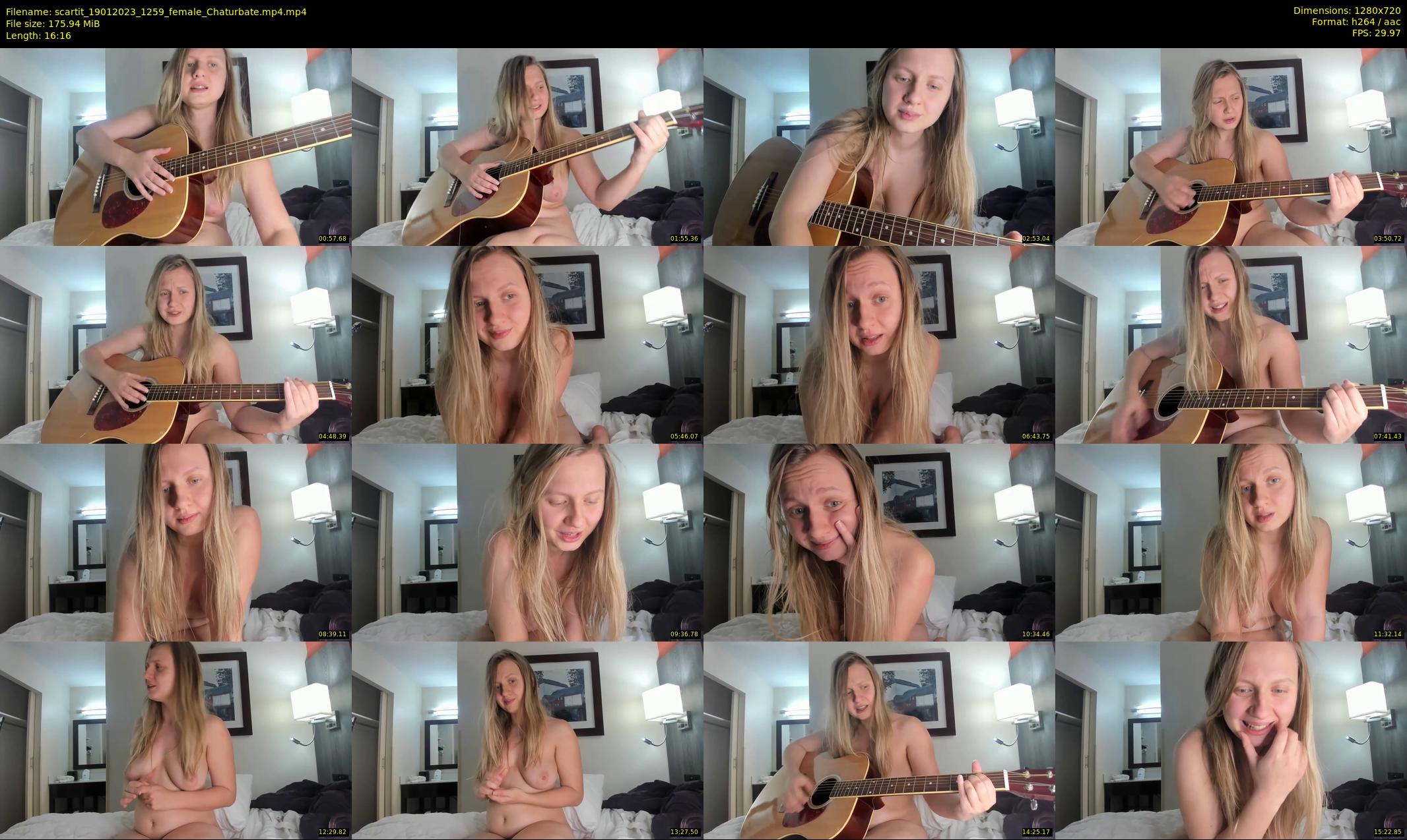scartit — 17 minute Chaturbate female cam show recording, 720p, Jan 19, 2023