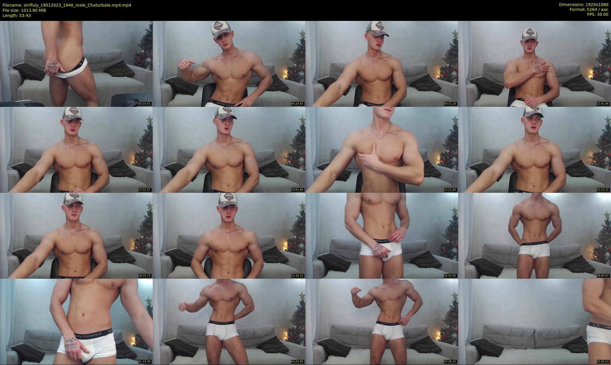 sinffuly — 54 minute Chaturbate male cam show recording, 1080p, Jan 19, 2023
