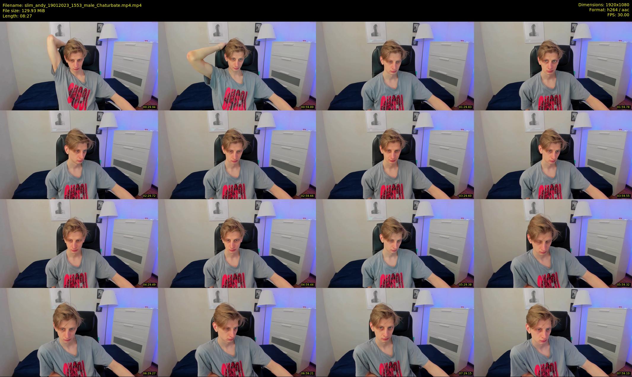 slim_andy — 9 minute Chaturbate male cam show recording, 1080p, Jan 19, 2023