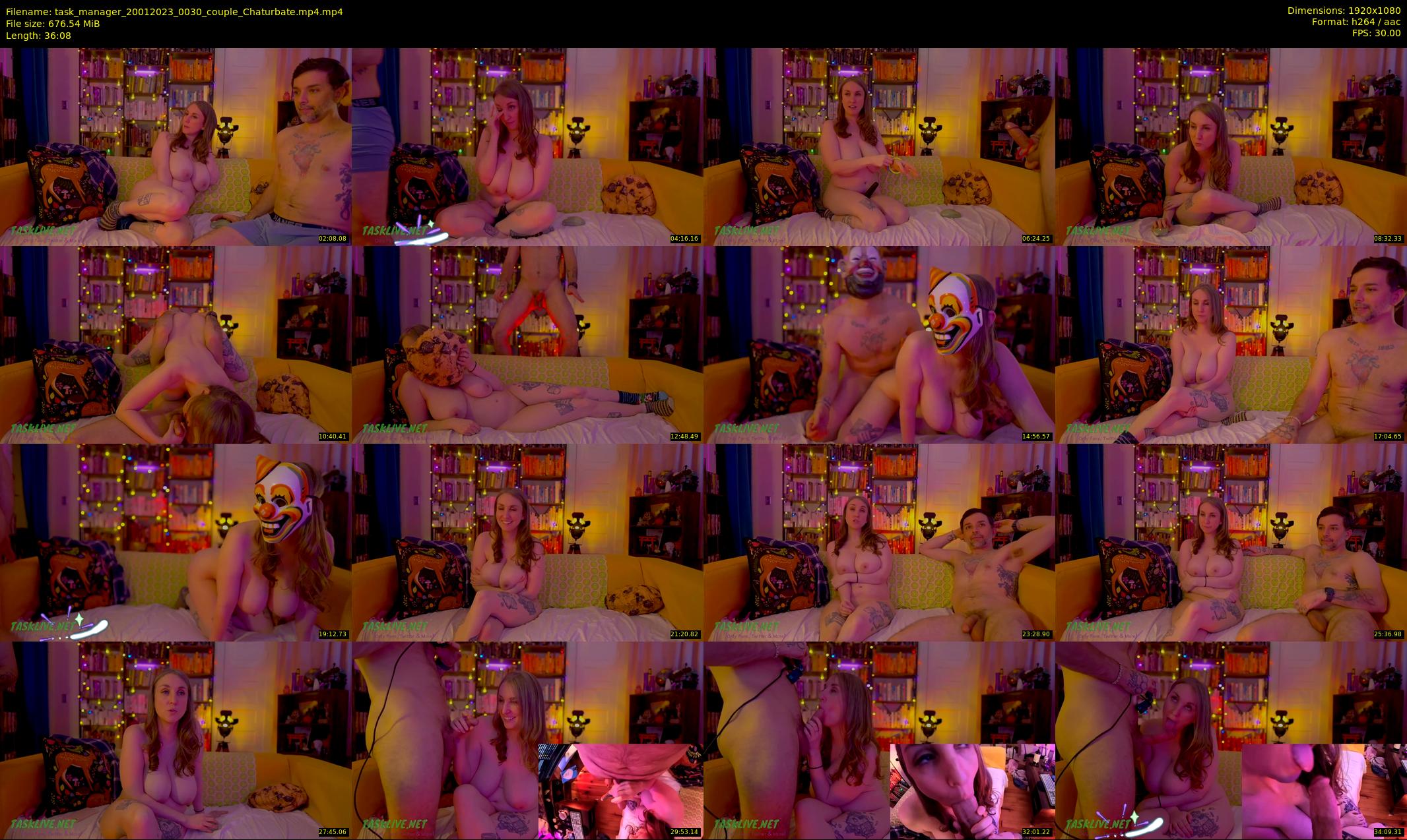 task_manager — 37 minute Chaturbate couple cam show recording, 1080p, Jan 20, 2023