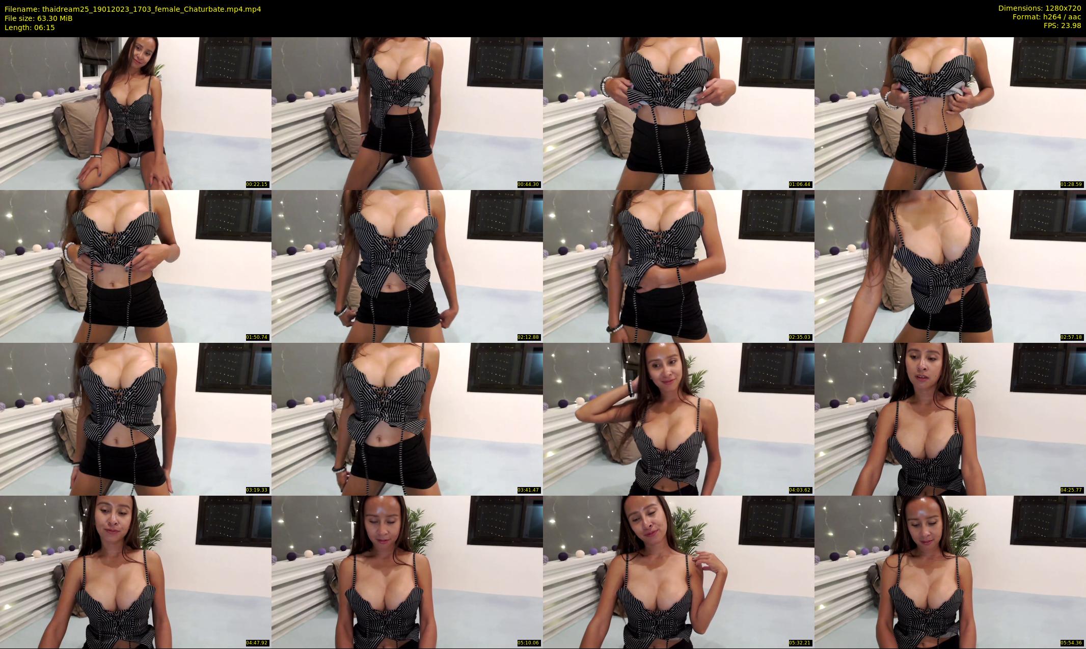 thaidream25 — 7 minute Chaturbate female cam show recording, 720p, Jan 19, 2023