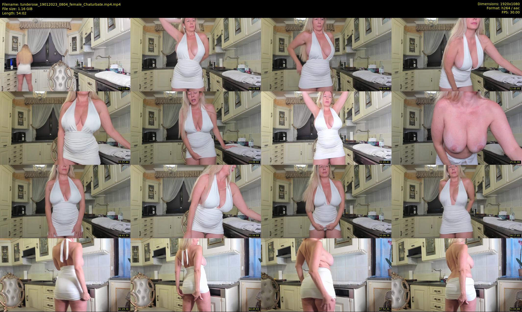 tunderose — 55 minute Chaturbate female cam show recording, 1080p, Jan 19, 2023