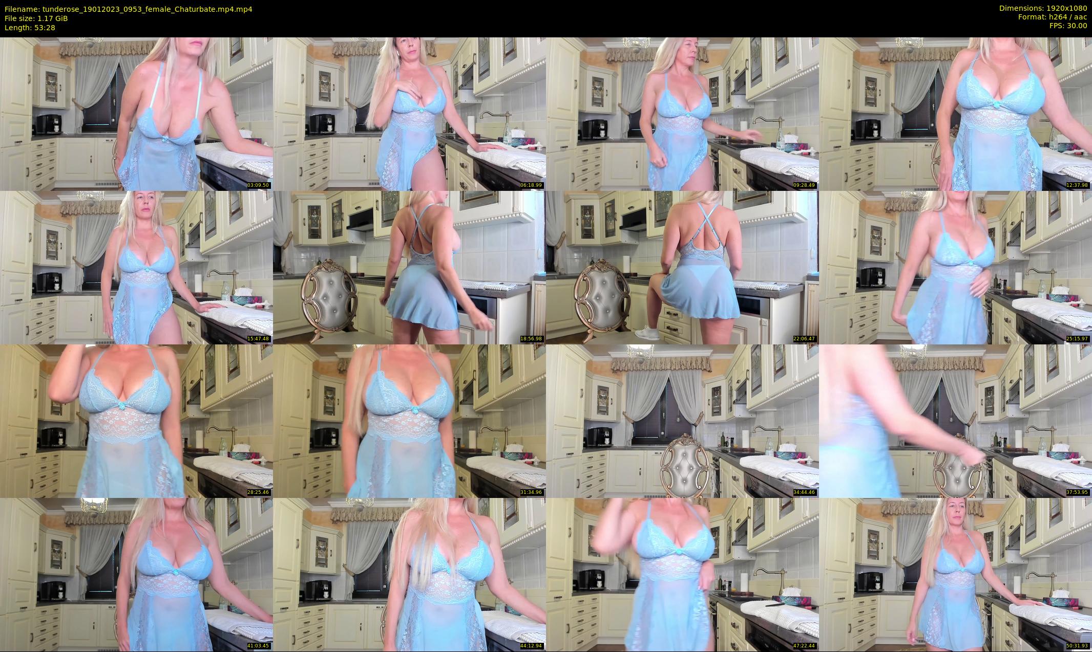 tunderose — 54 minute Chaturbate female cam show recording, 1080p, Jan 19, 2023