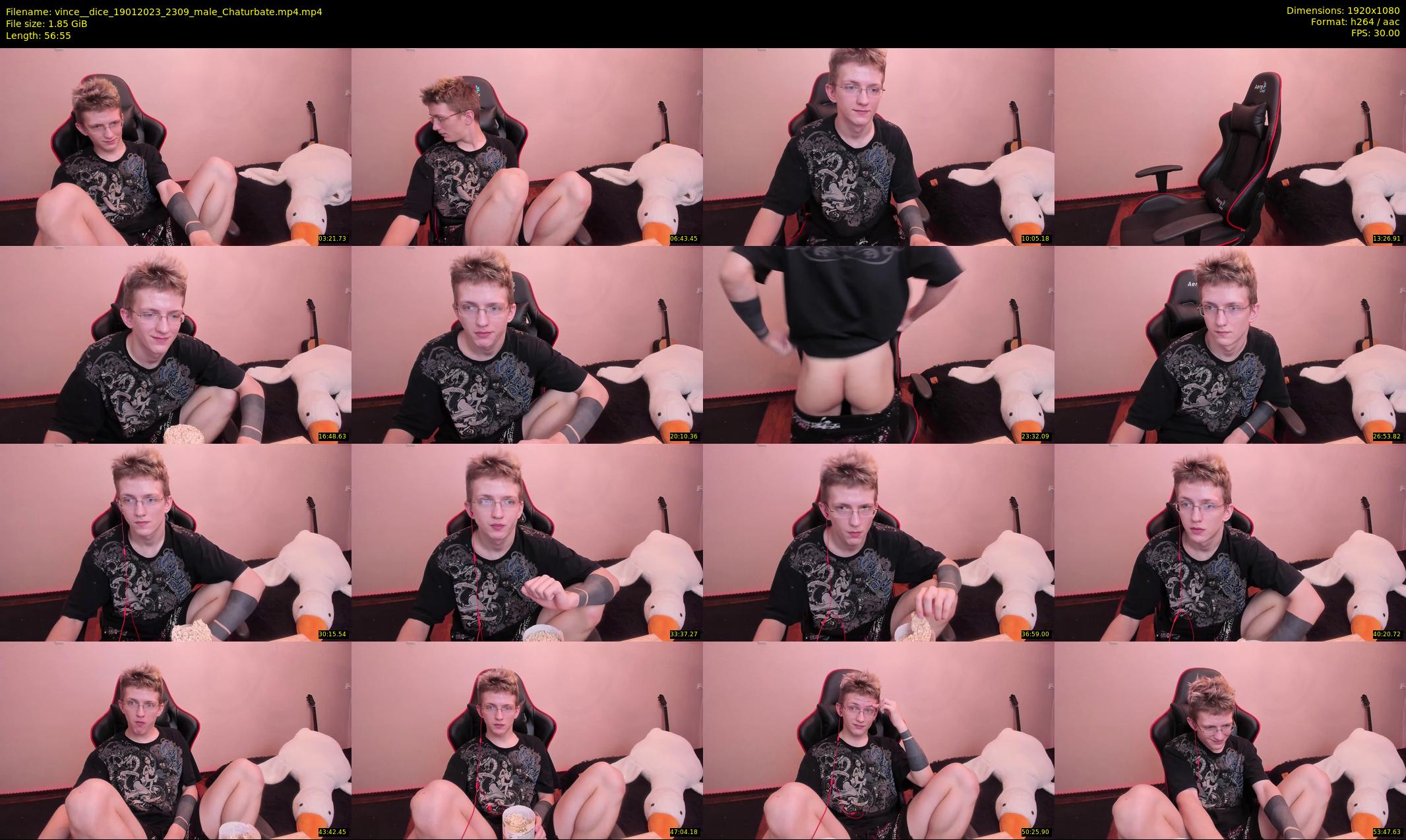 vince__dice — 57 minute Chaturbate male cam show recording, 1080p, Jan 19, 2023