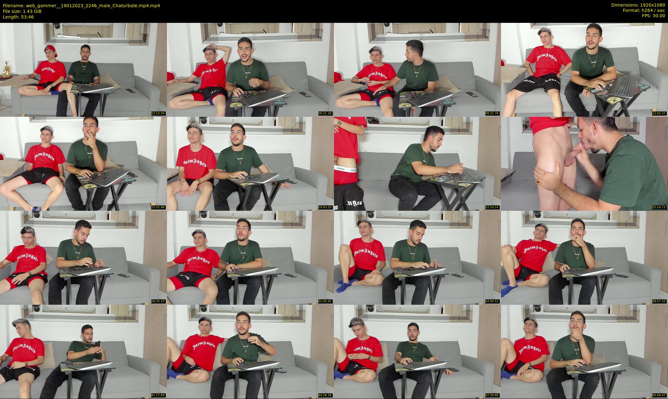 web_gammer_ — 54 minute Chaturbate male cam show recording, 1080p, Jan 19, 2023