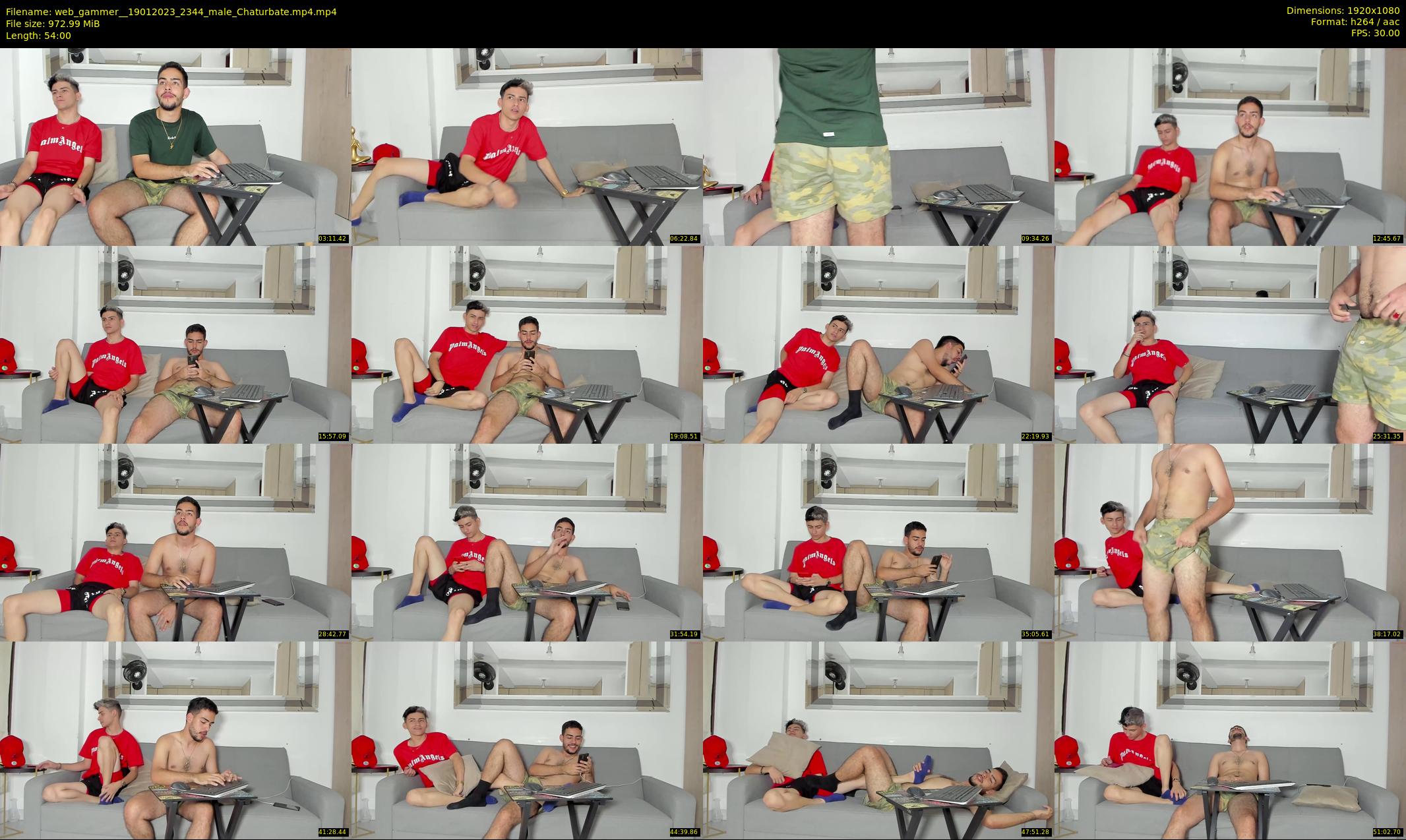 web_gammer_ — 54 minute Chaturbate male cam show recording, 1080p, Jan 19, 2023