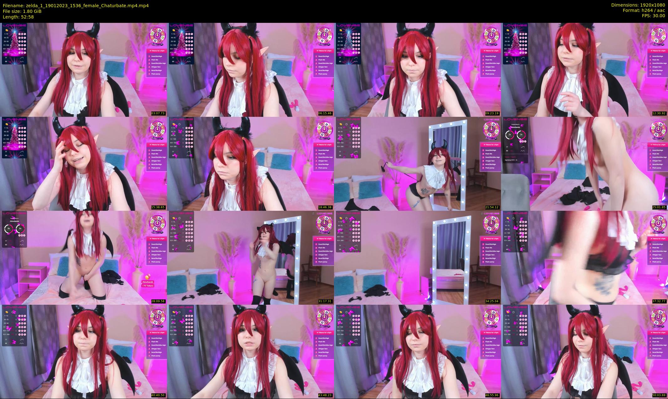 zelda_1 — 53 minute Chaturbate female cam show recording, 1080p, Jan 19, 2023