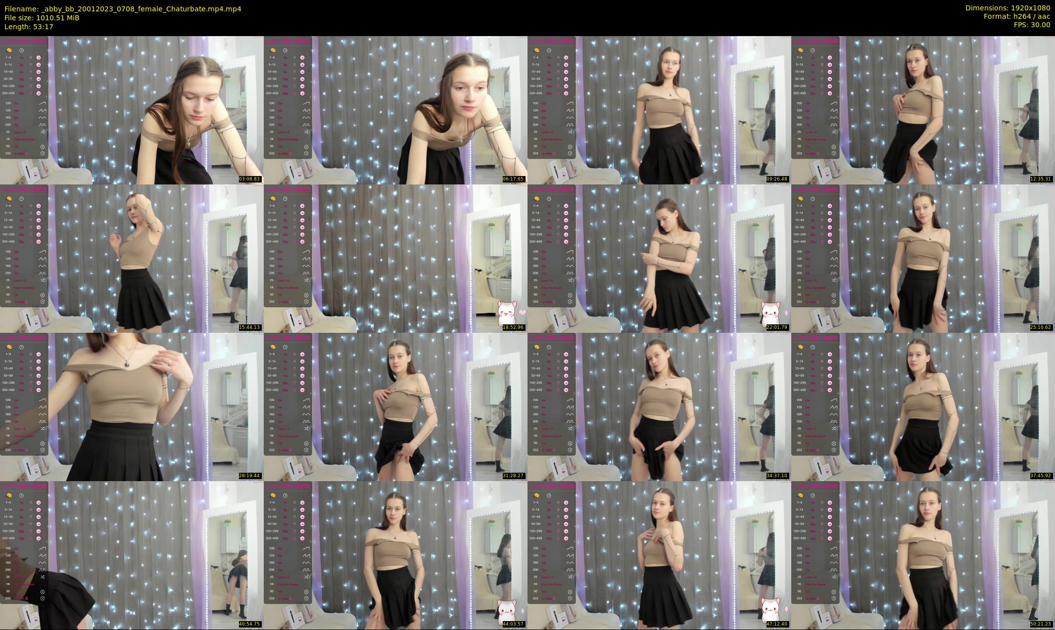 _abby_bb — 54 minute Chaturbate female cam show recording, 1080p, Jan 20, 2023